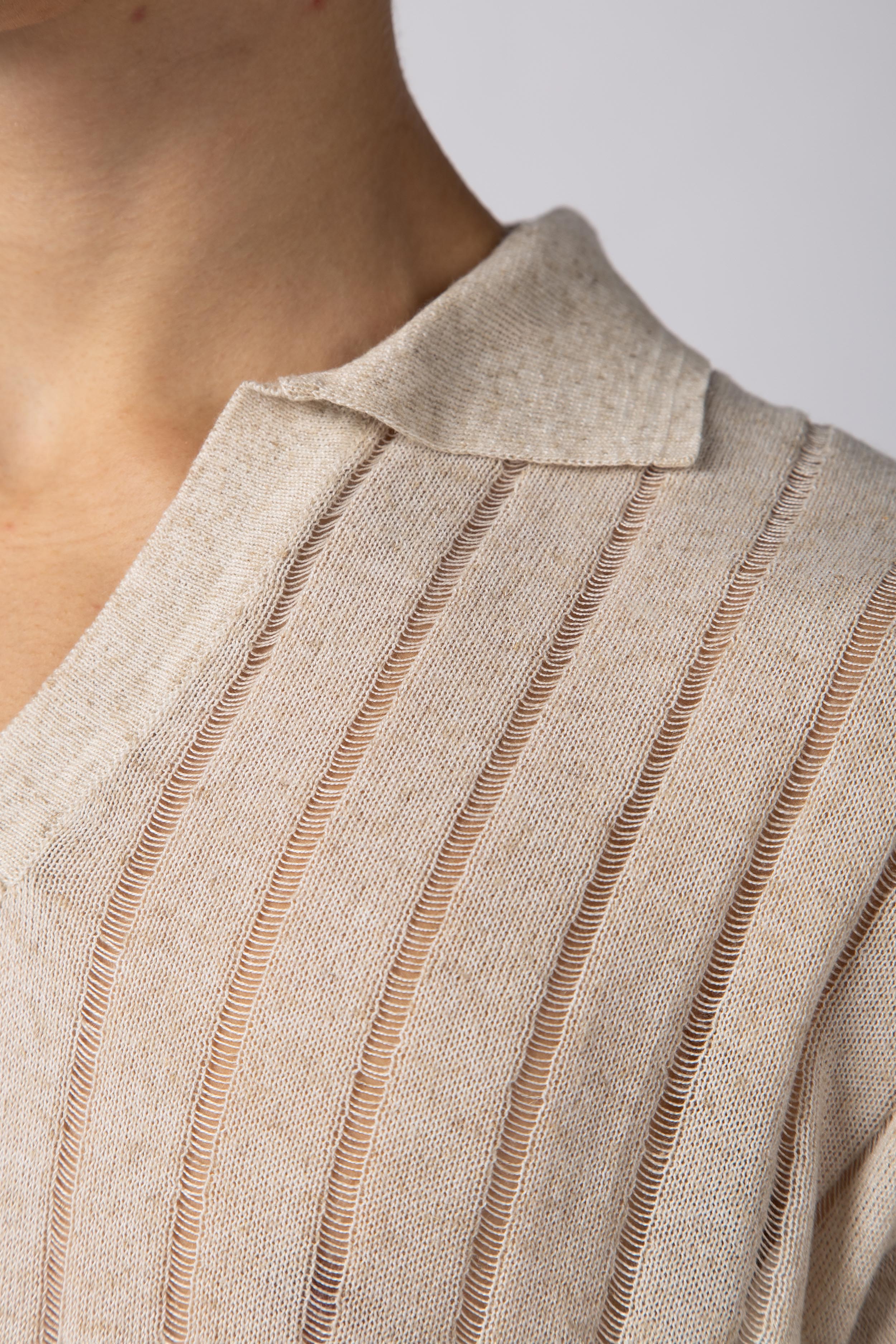 Chomba Tejida Mova Crudo