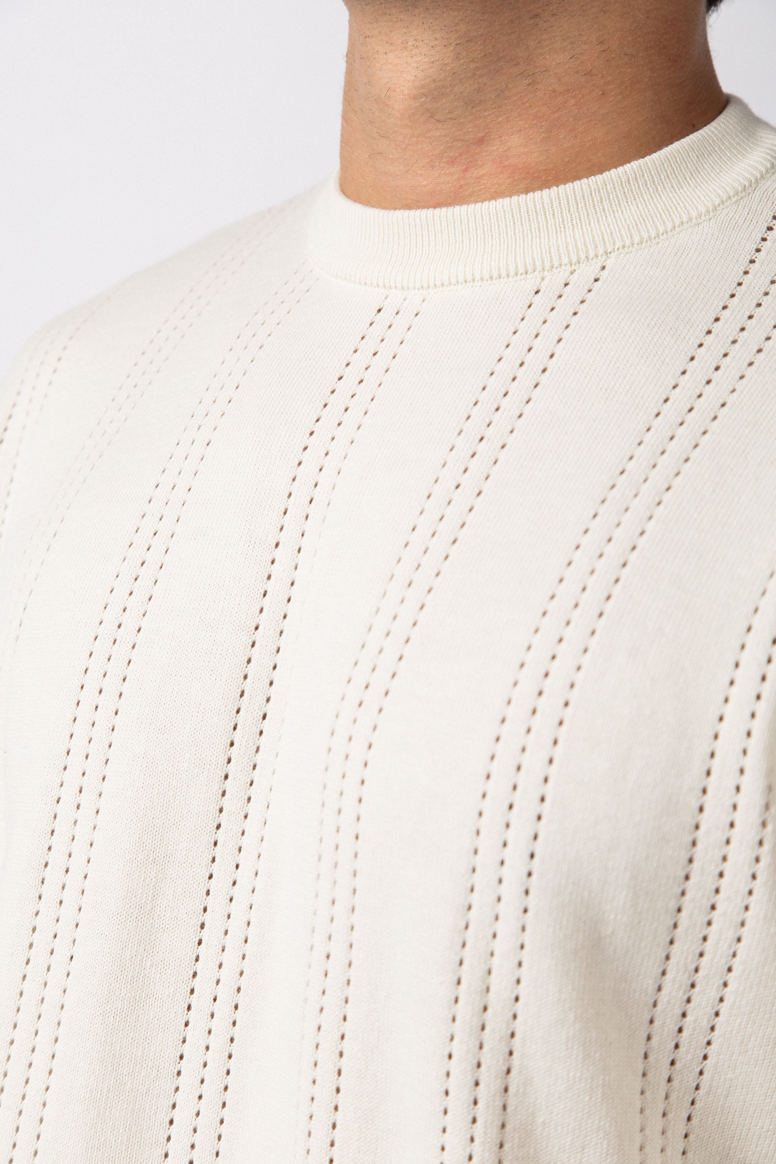 Remera Tejida Vito Crudo