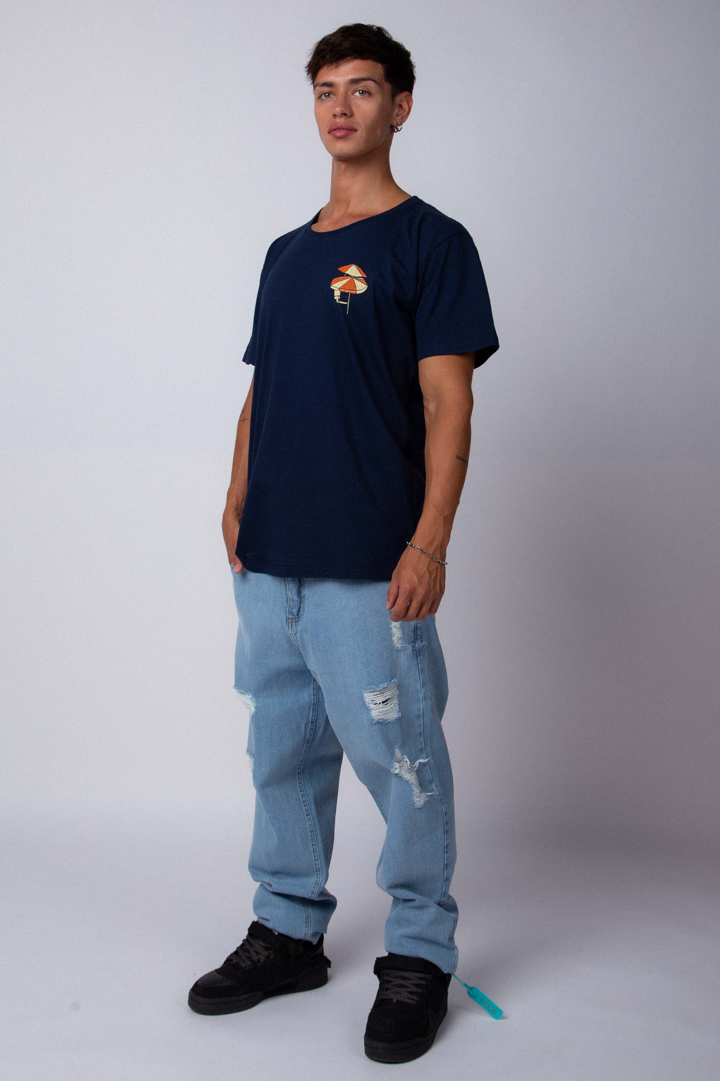 Remera AG Cuban Marino