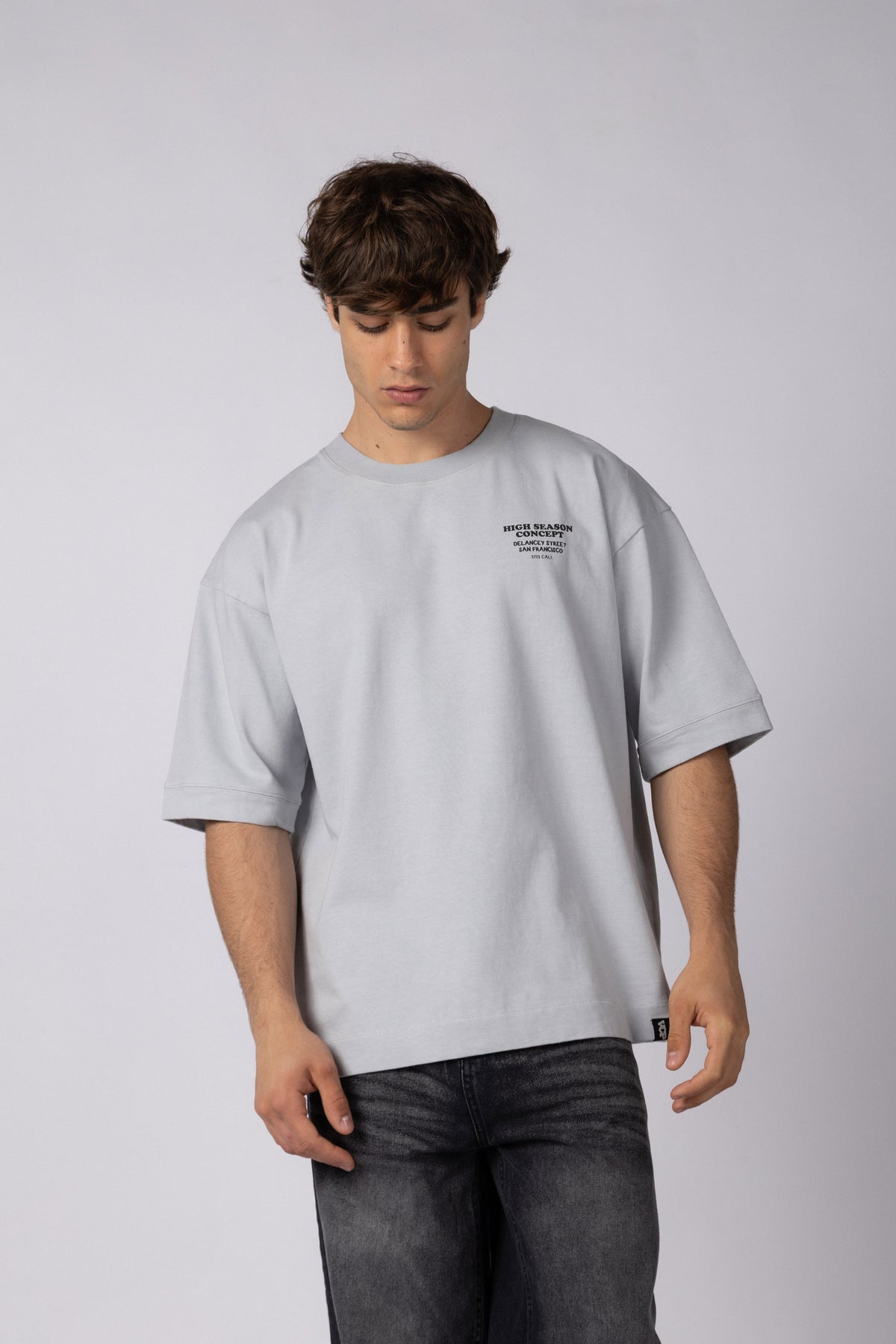 Remera HR Delancey Gris