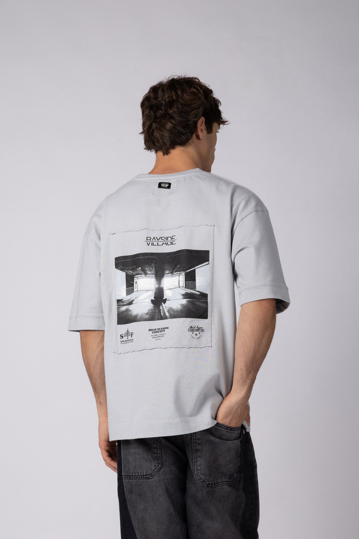 Remera HR Delancey Gris