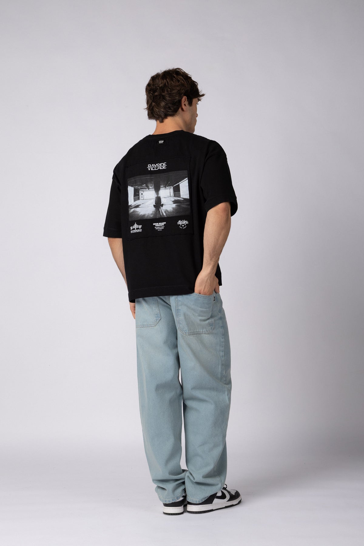 Remera HR Delancey Negra