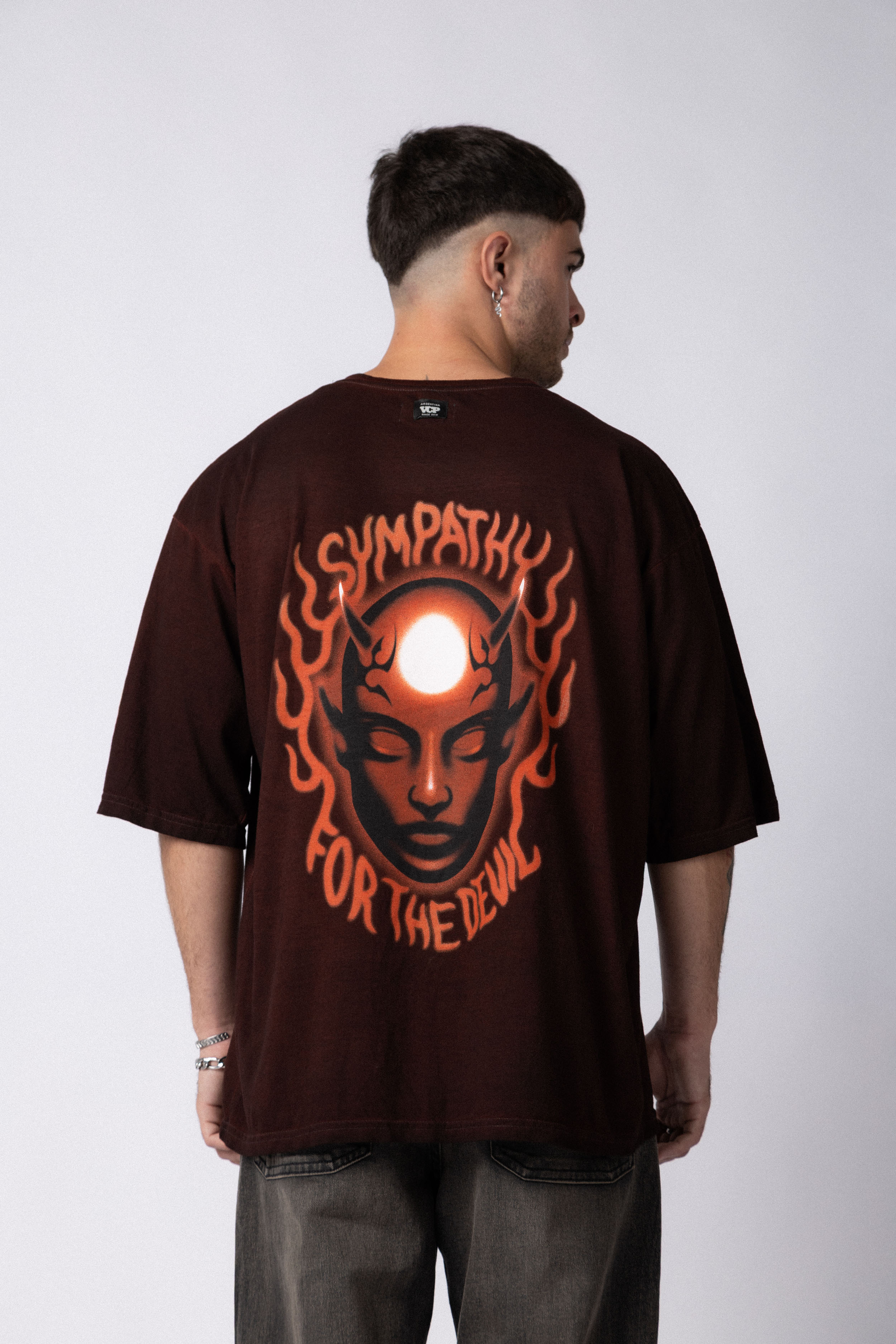 Remera GB Devil Bordo