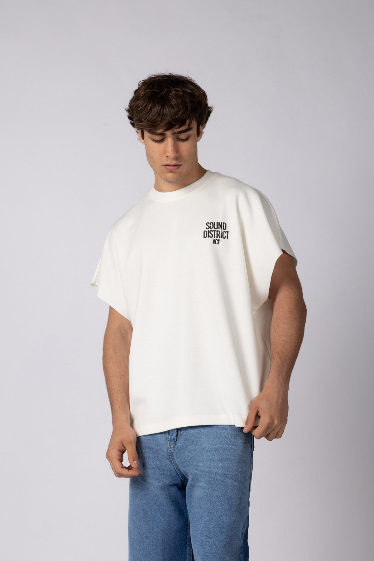 Sudadera SQ District Crudo