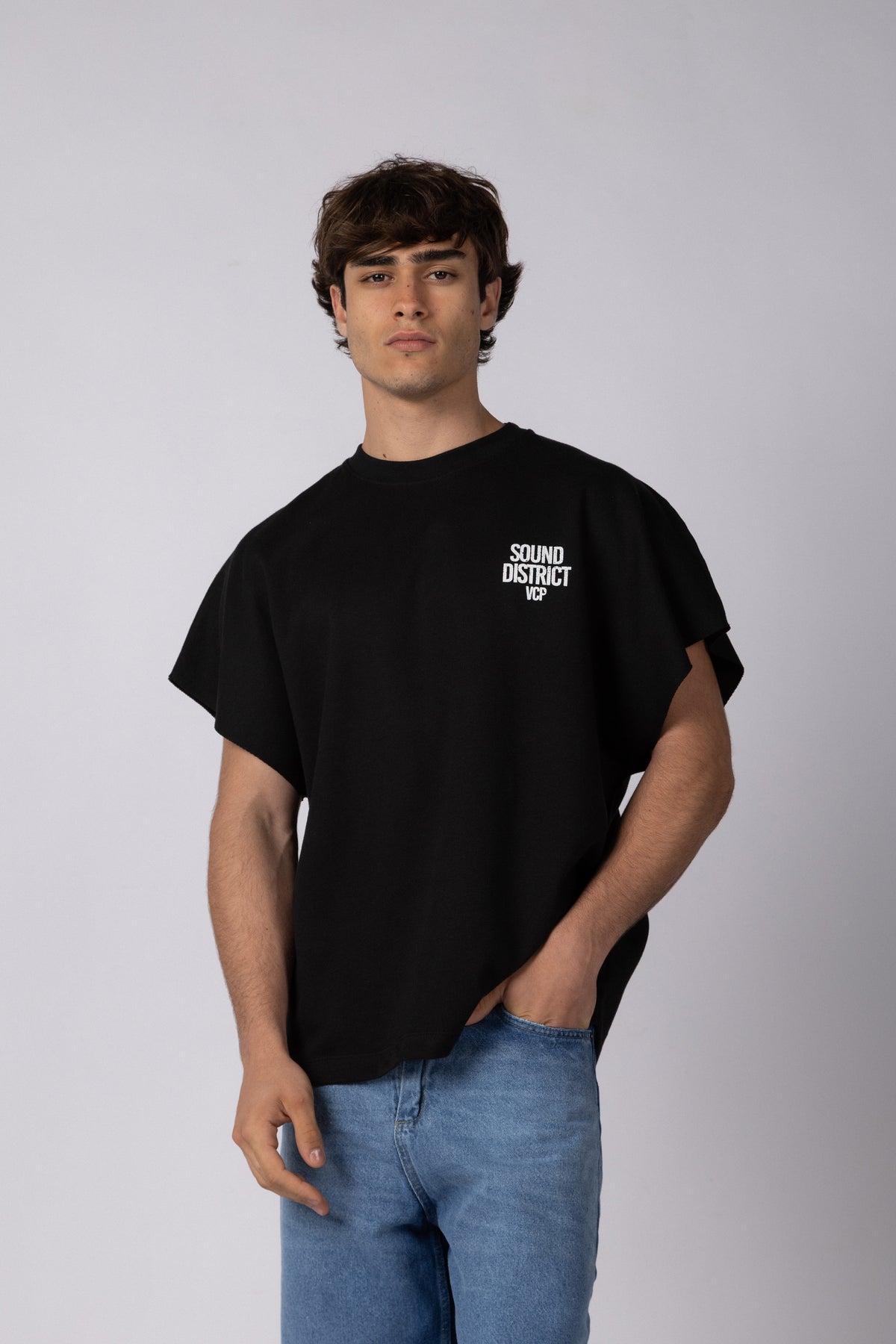 Sudadera SQ District Negra