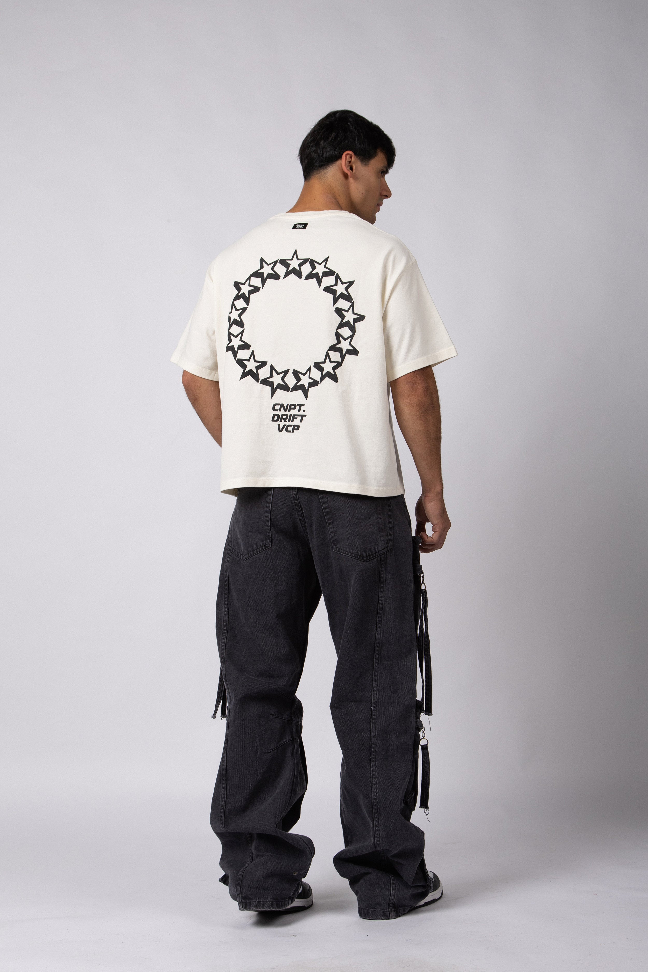 Remera Boxy Drift Crudo