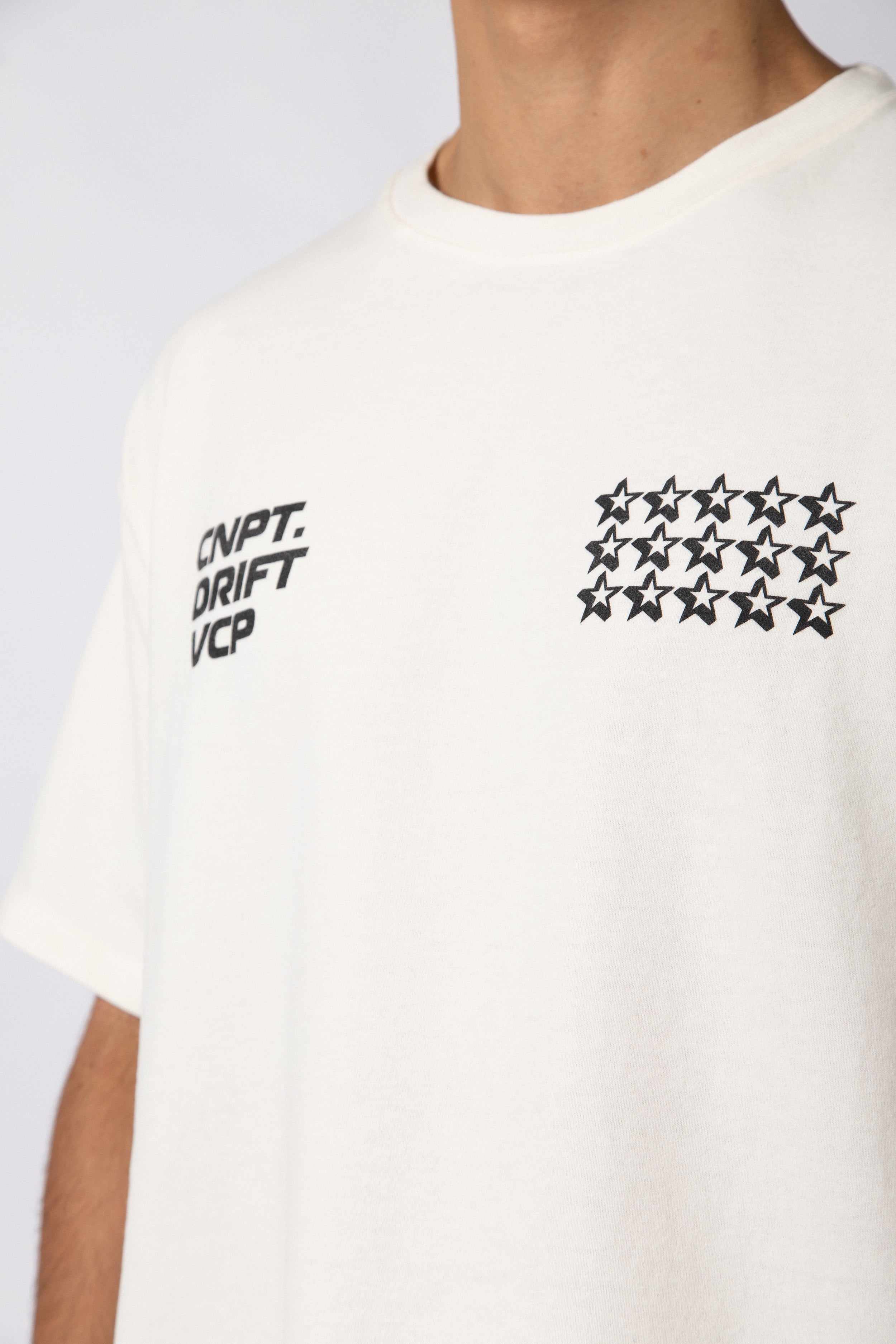 Remera Boxy Drift Crudo