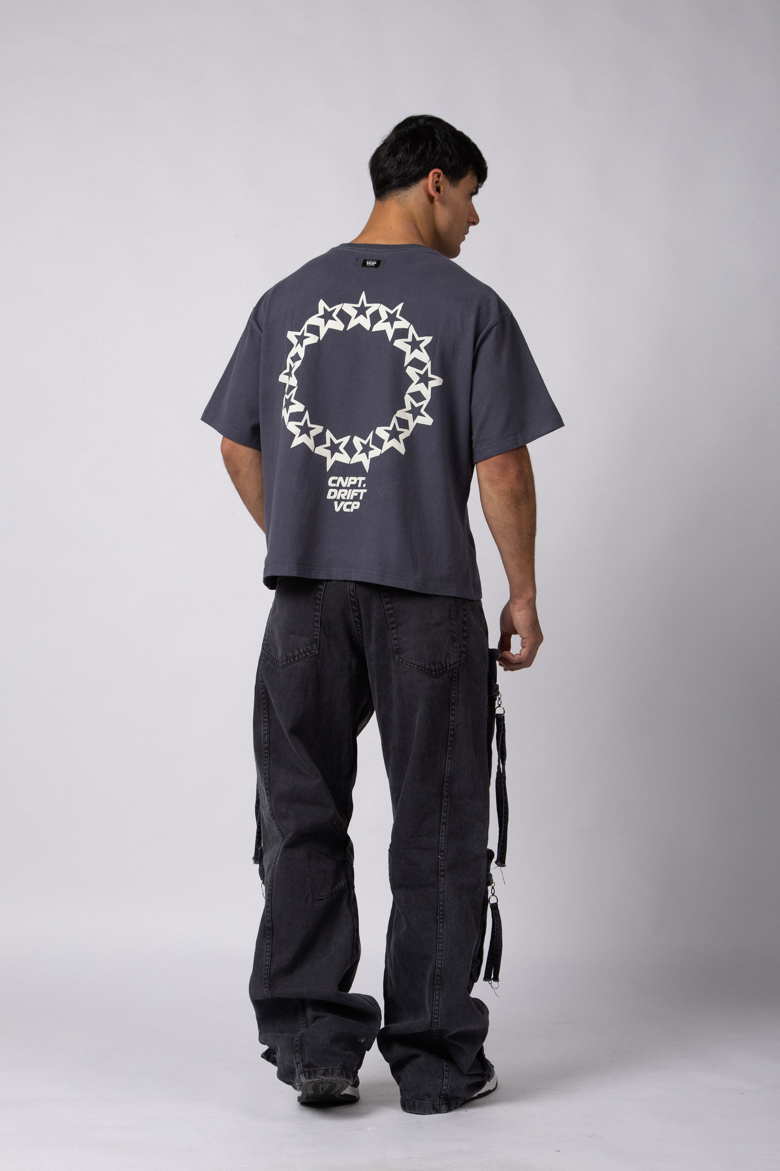 Remera Boxy Drift Navy