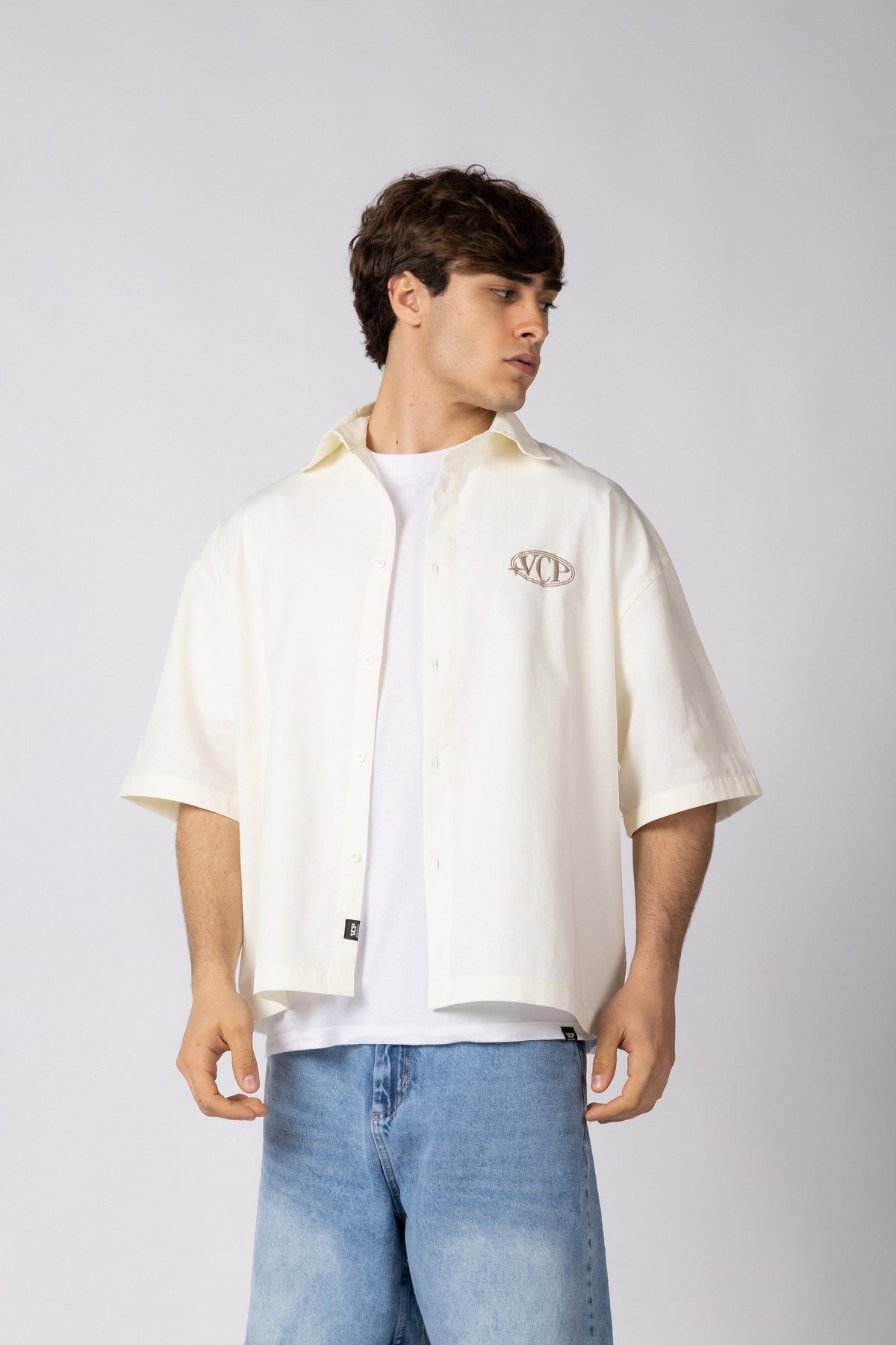 Camisa Manga Corta Kye Dumbo Crudo