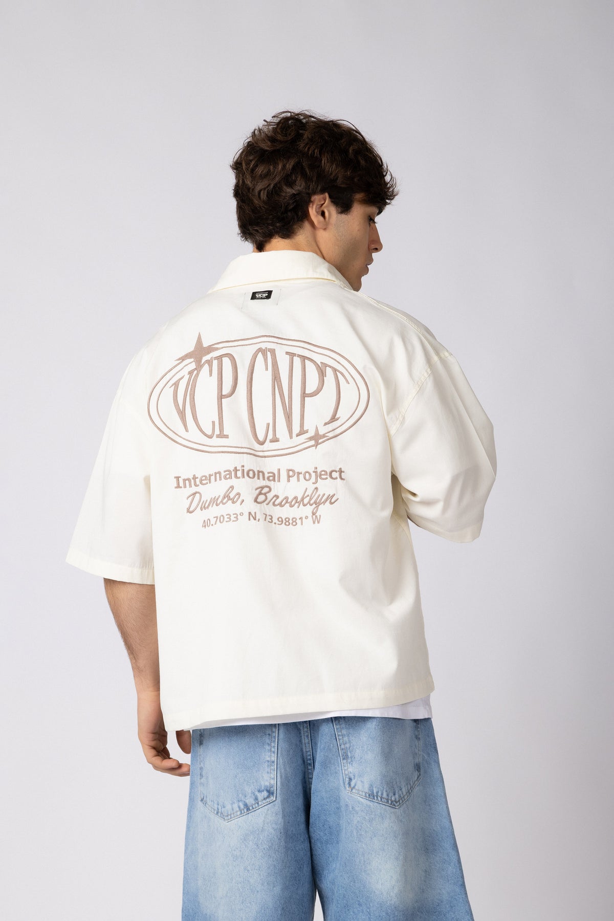 Camisa Manga Corta Kye Dumbo Crudo