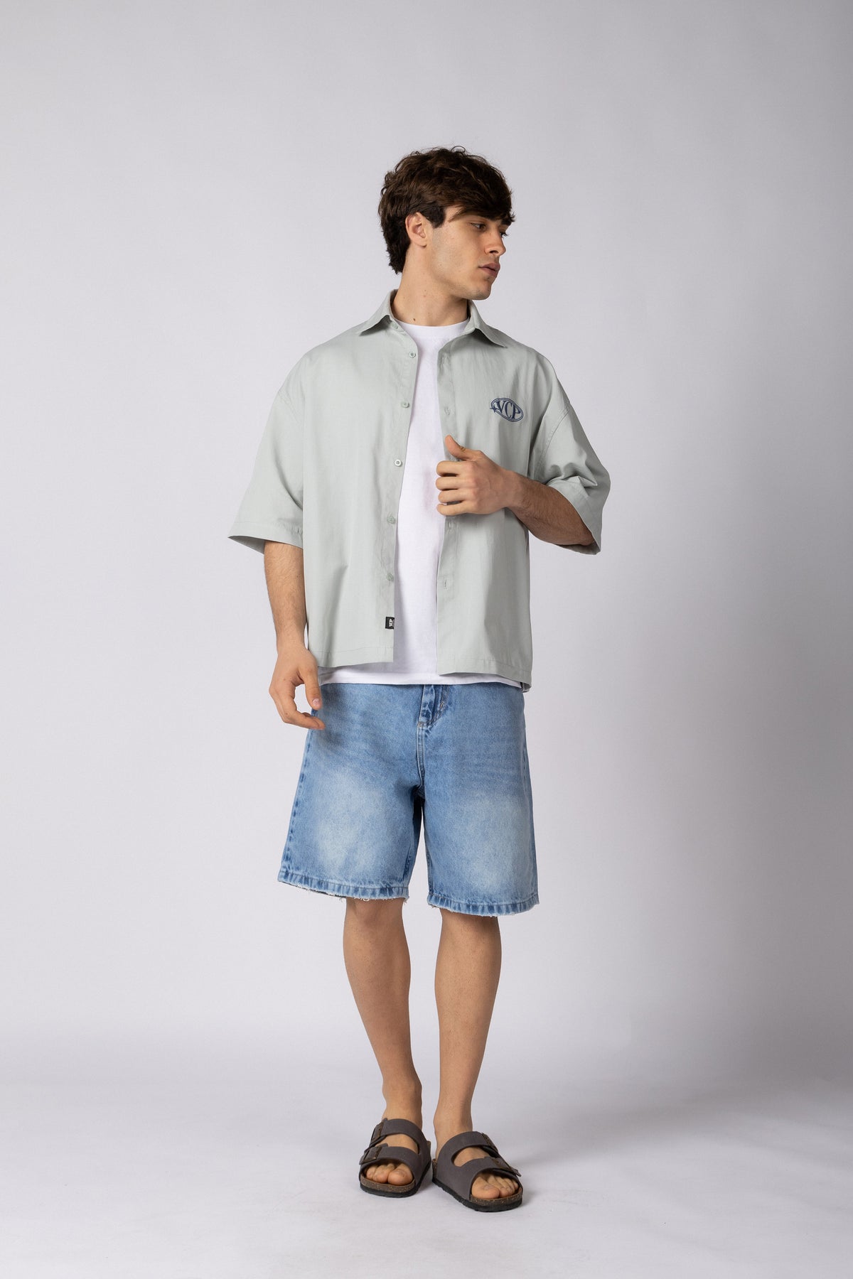 Camisa Manga Corta Kye Dumbo Sky