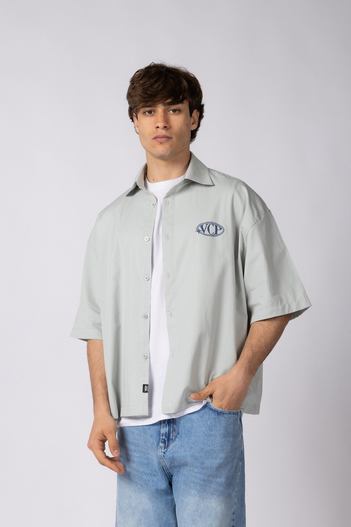 Camisa Manga Corta Kye Dumbo Sky