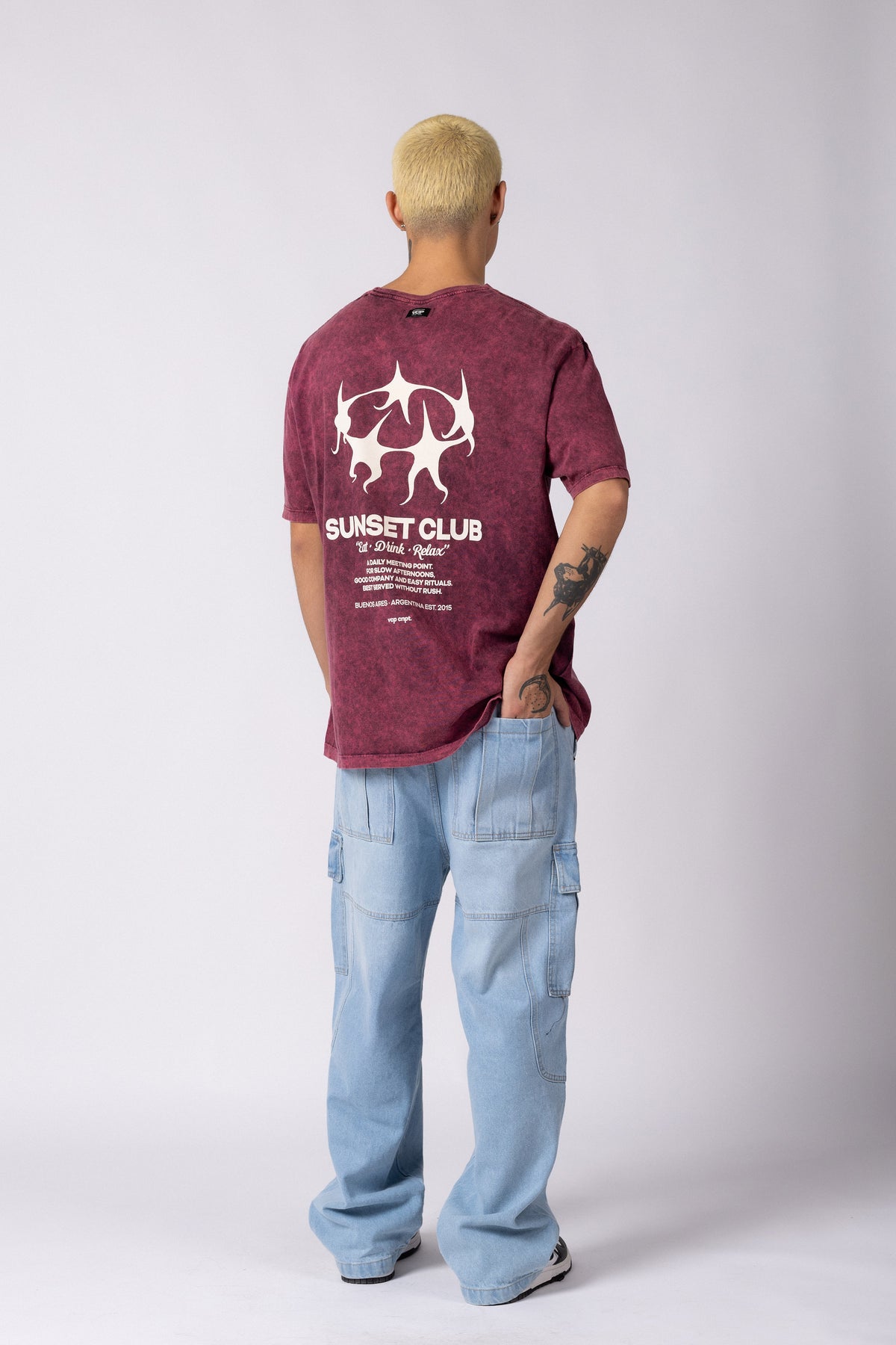 Remera DB Dusk Bordo