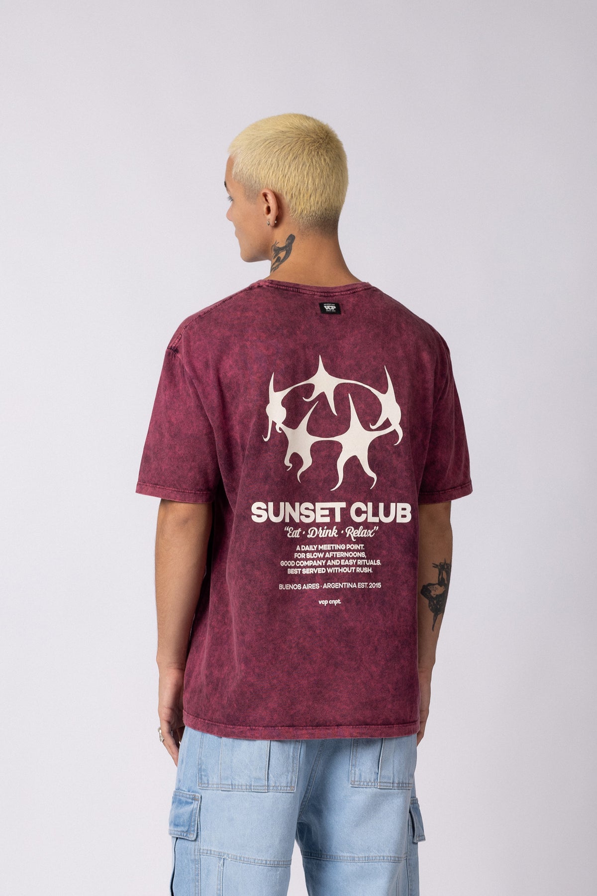Remera DB Dusk Bordo