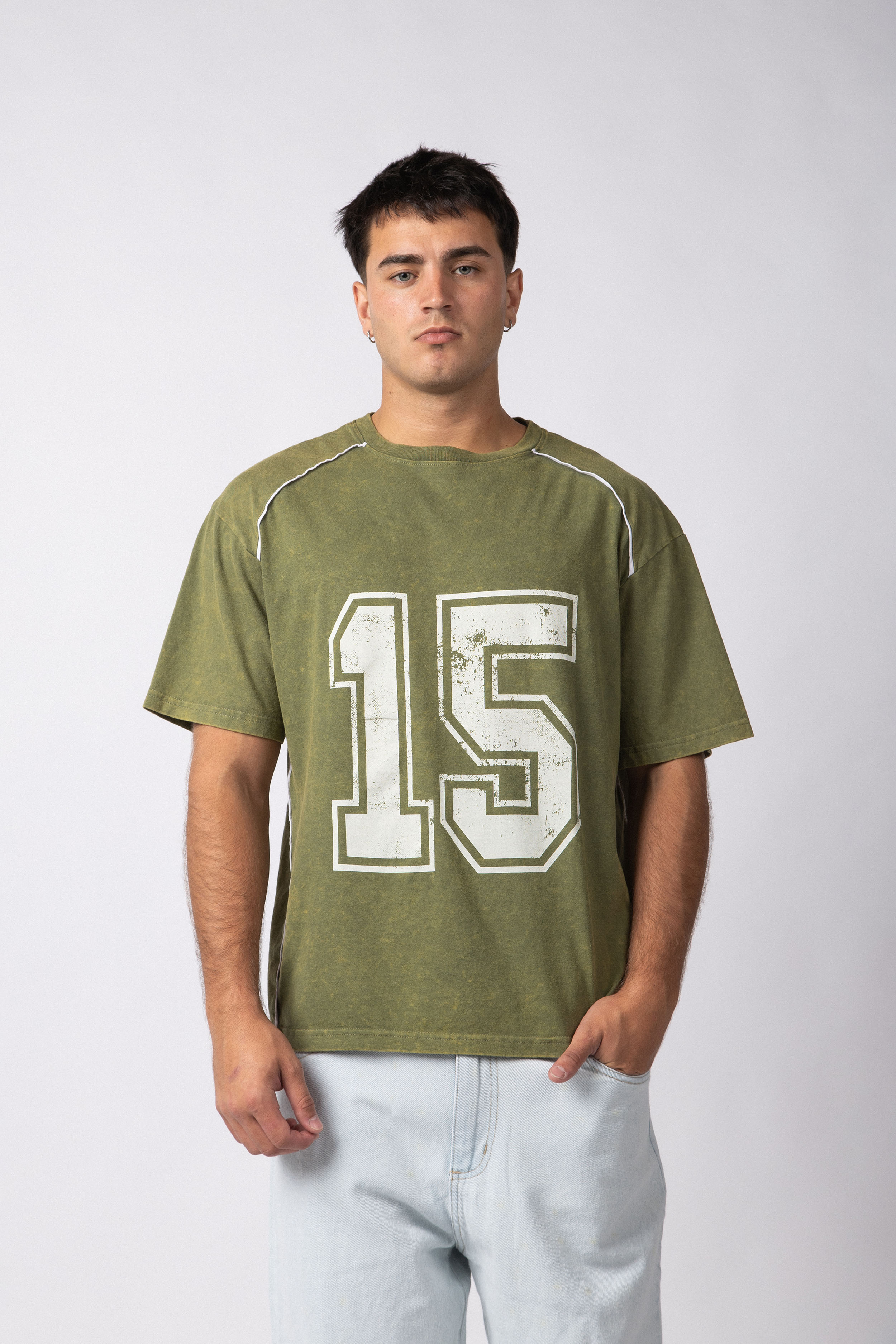 Remera STL Elegance Militar