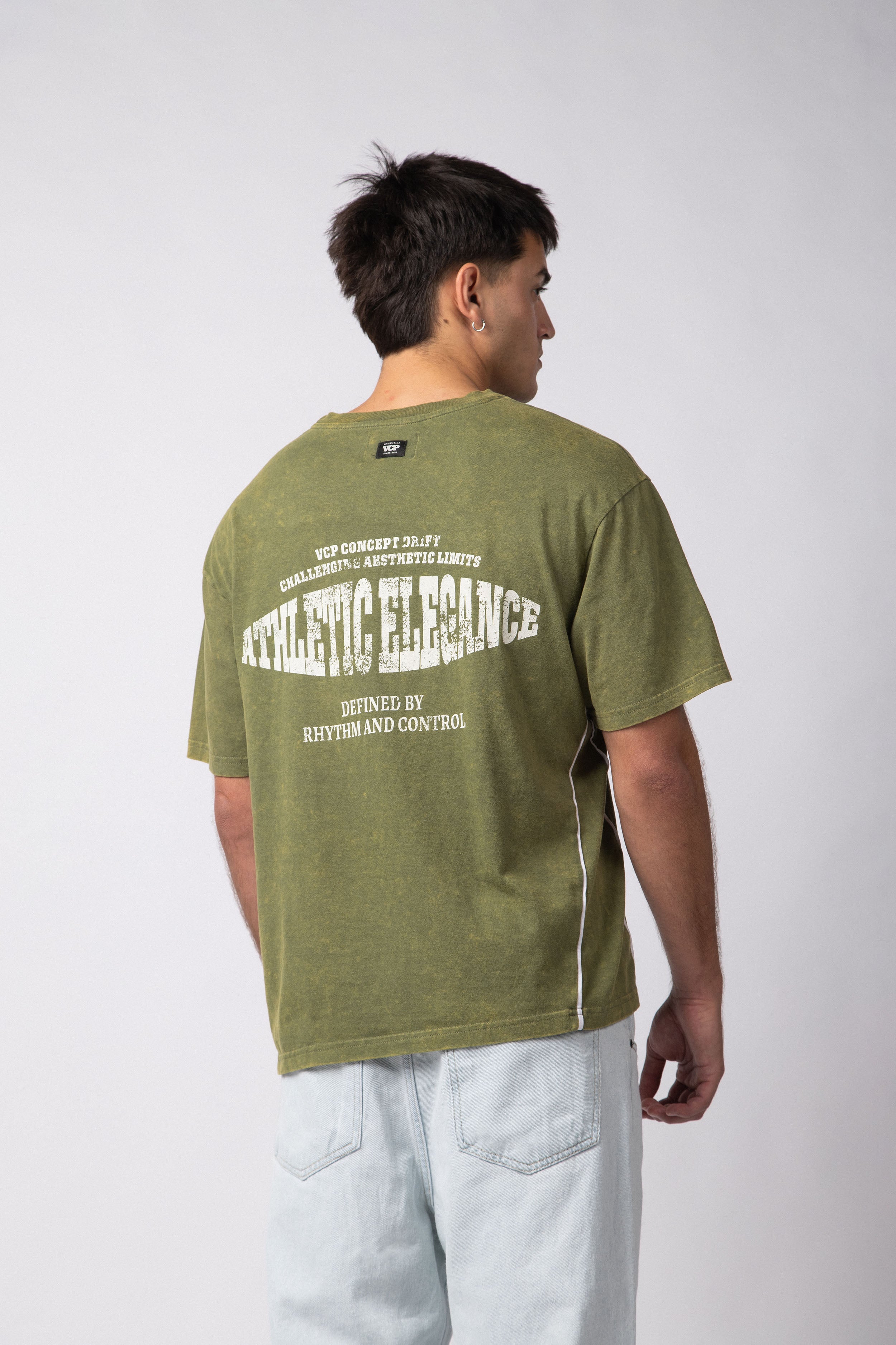 Remera STL Elegance Militar