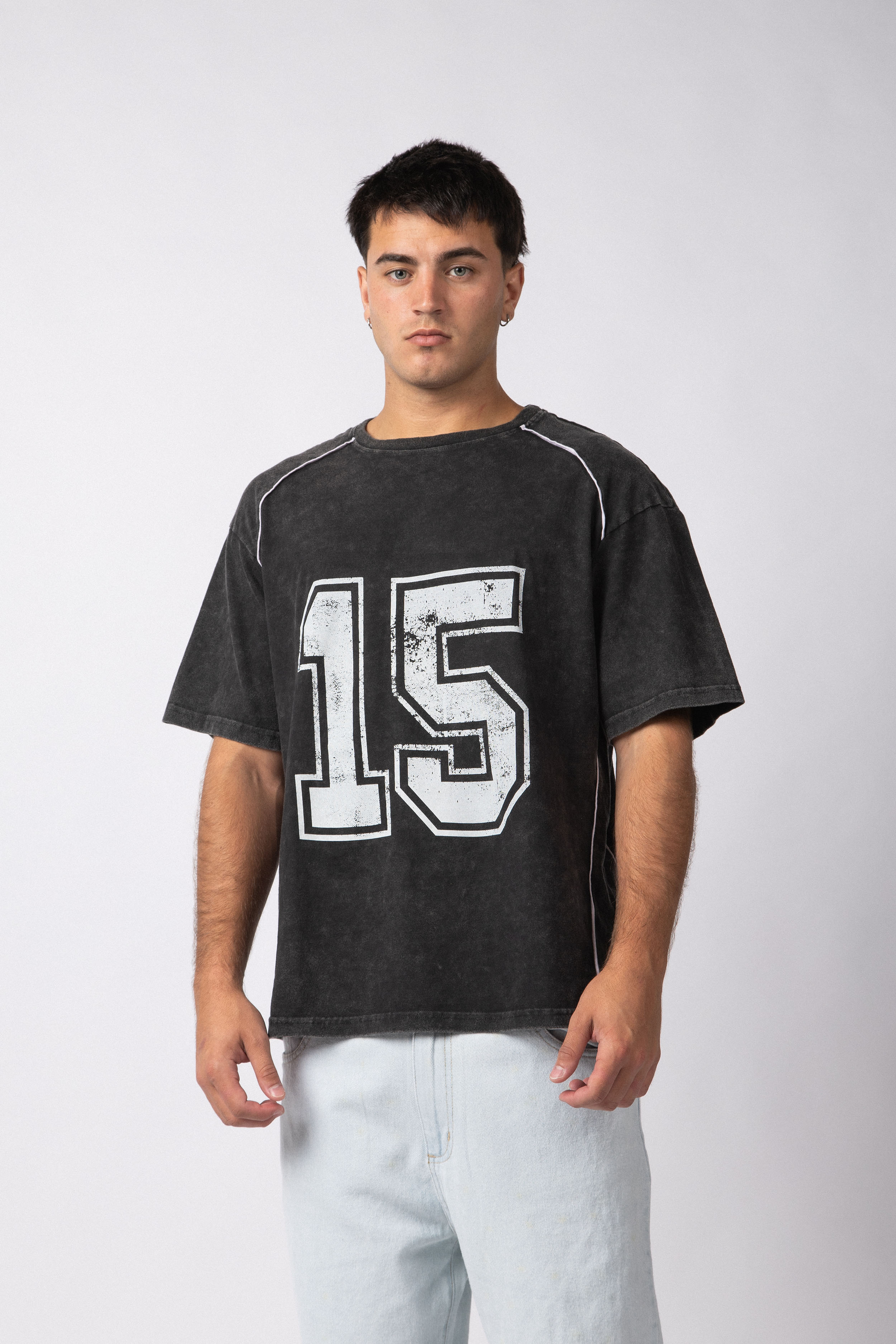 Remera STL Elegance Negra