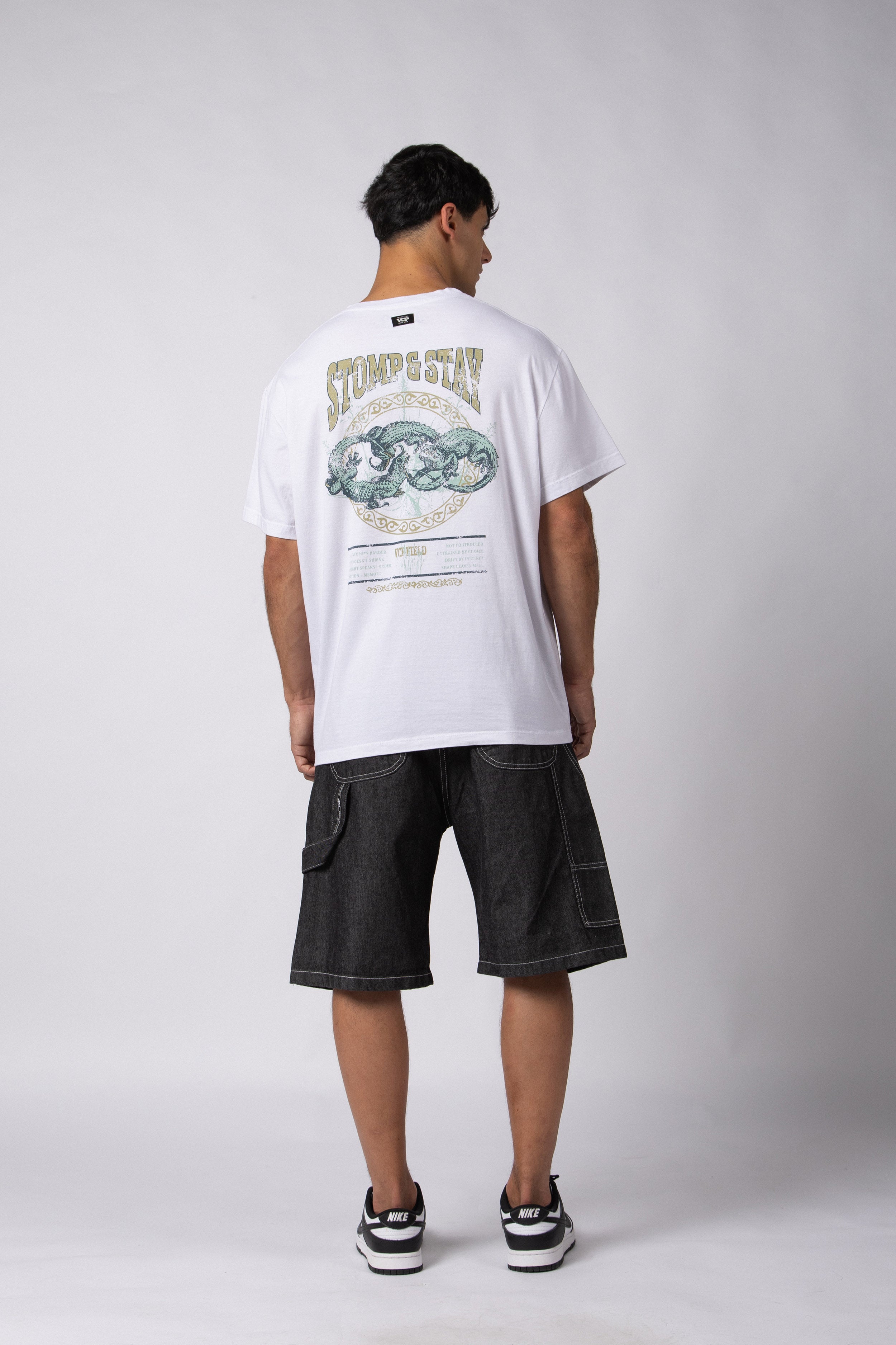 Remera RGL Field Blanca