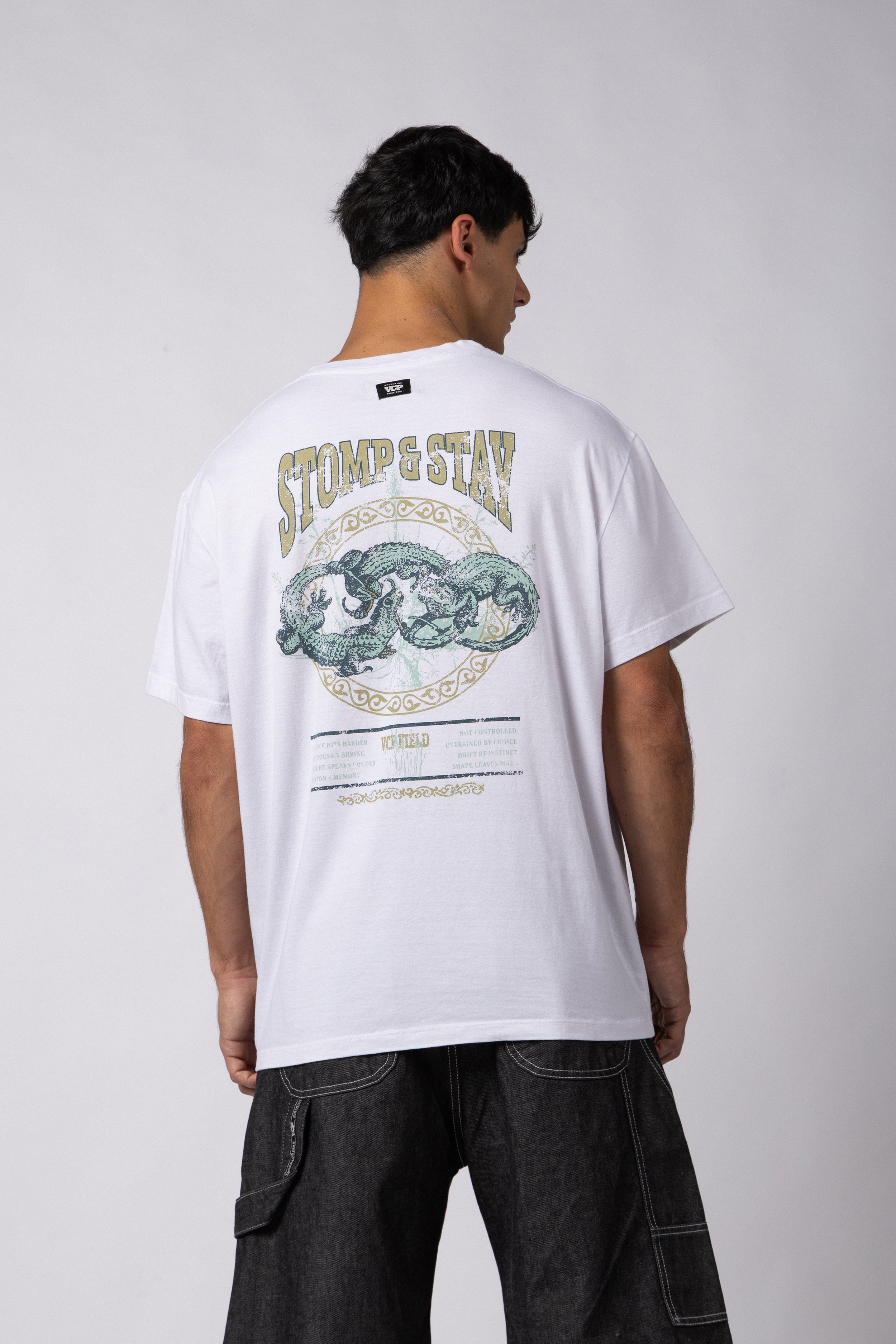 Remera RGL Field Blanca