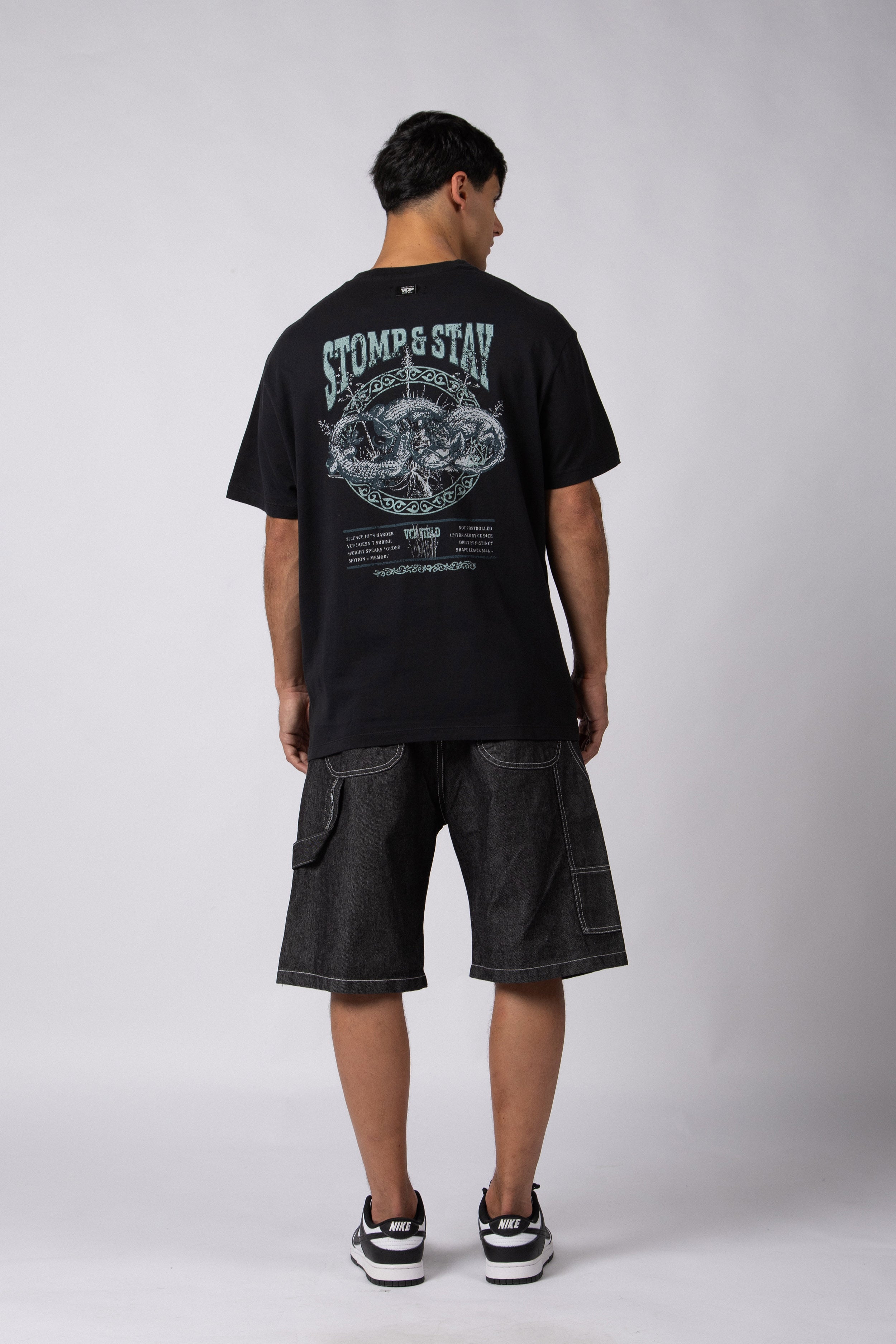 Remera RGL Field Negra