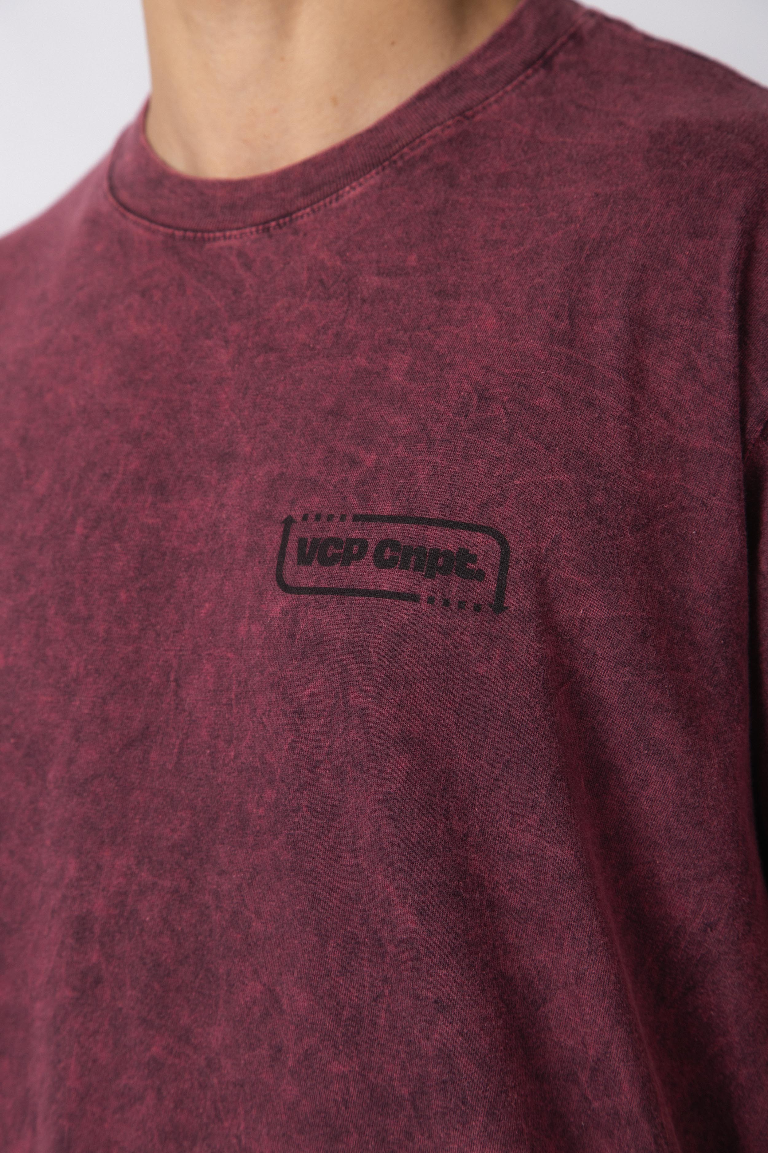Remera DB Frame Bordo