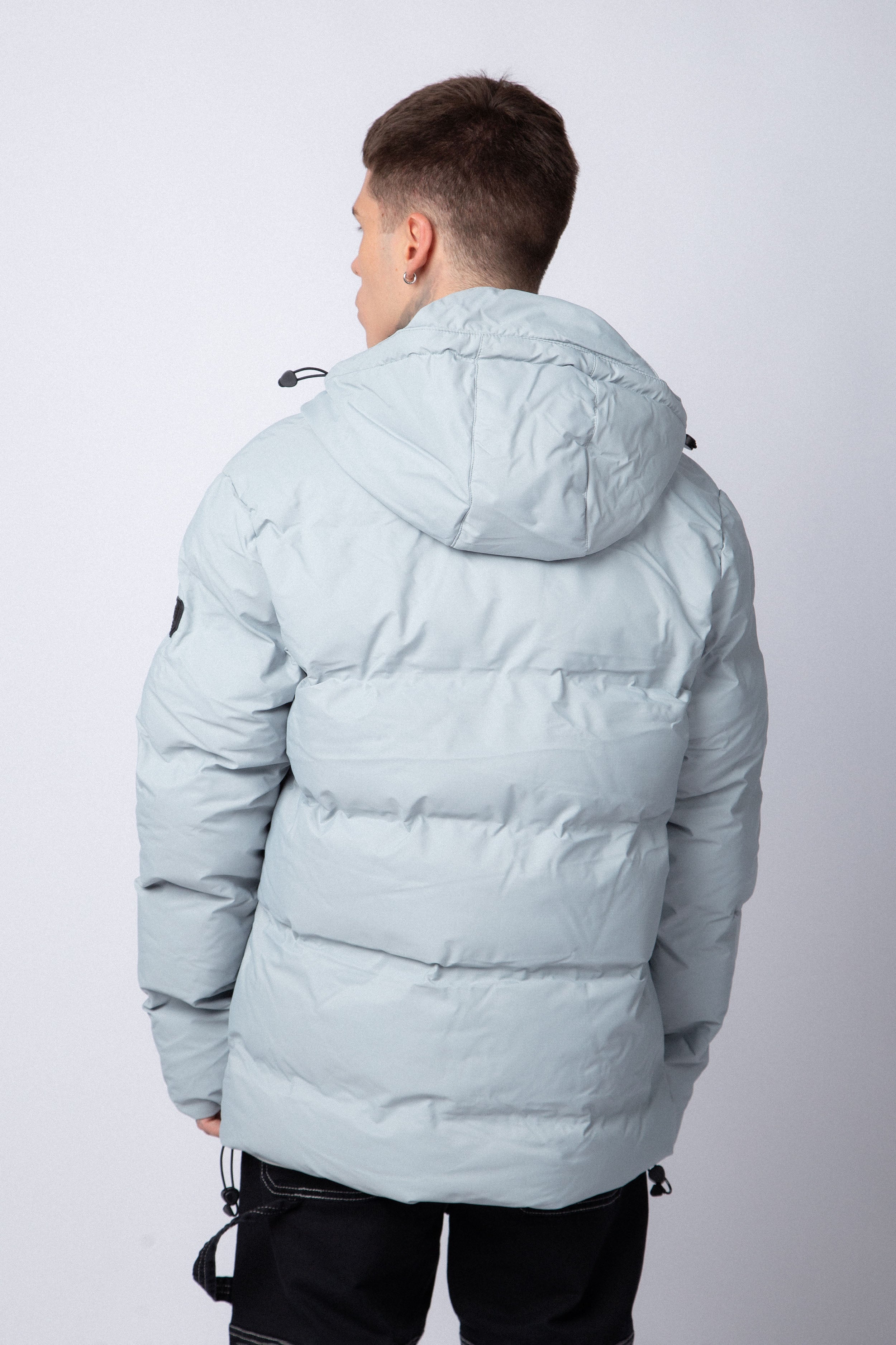 Campera Puffer Mays Grey