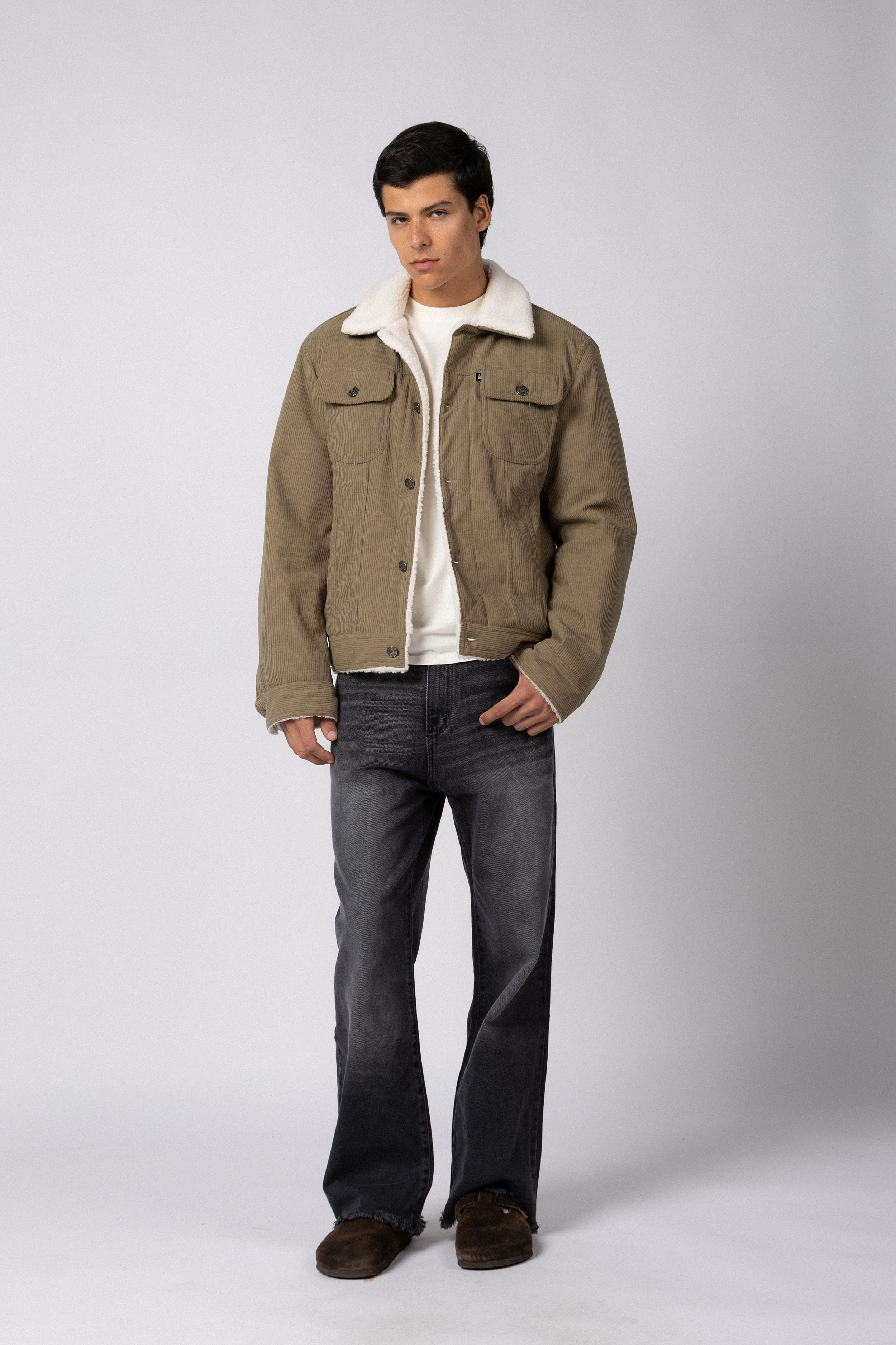 Campera Corderoy Arvik Green
