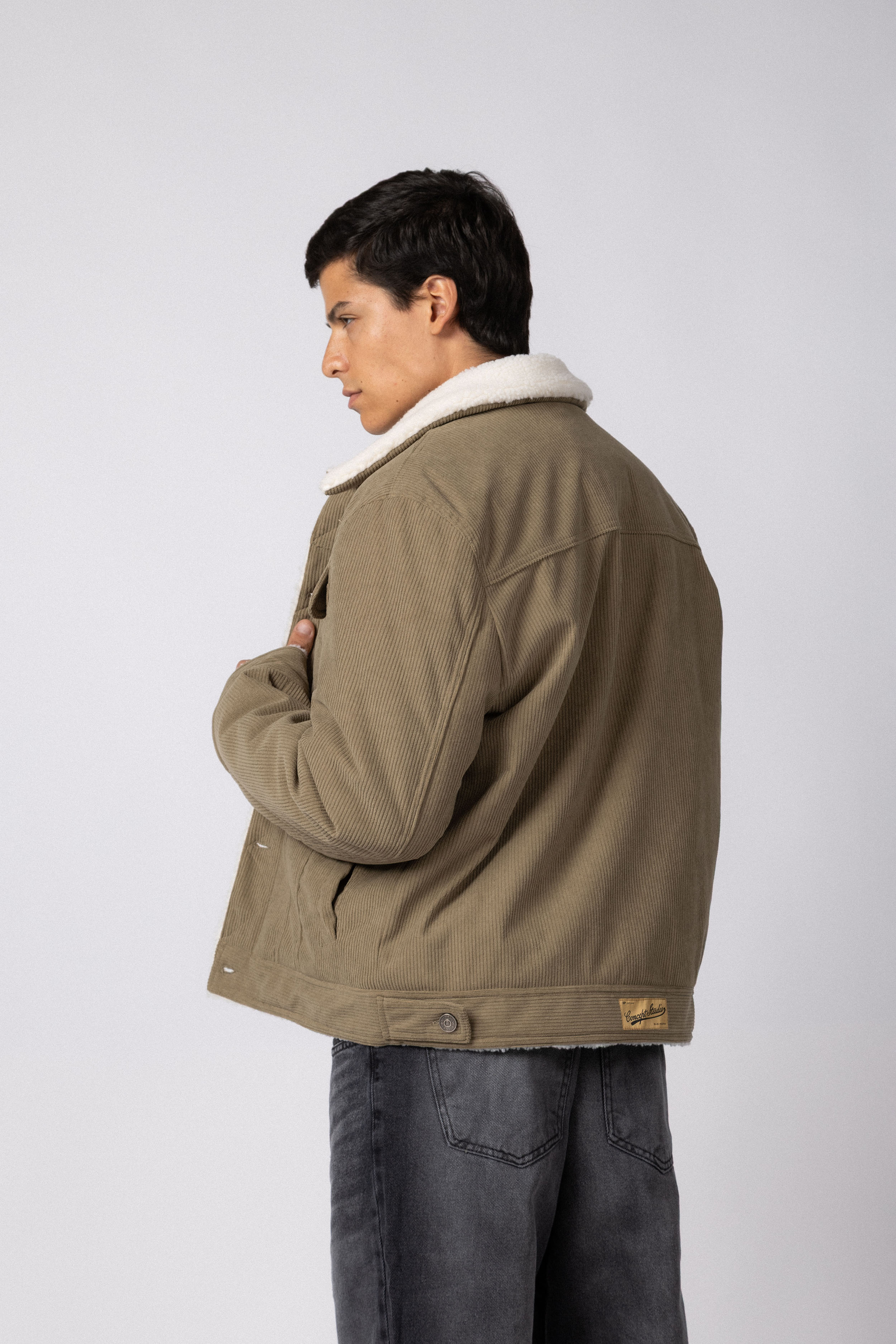 Campera Corderoy Arvik Green