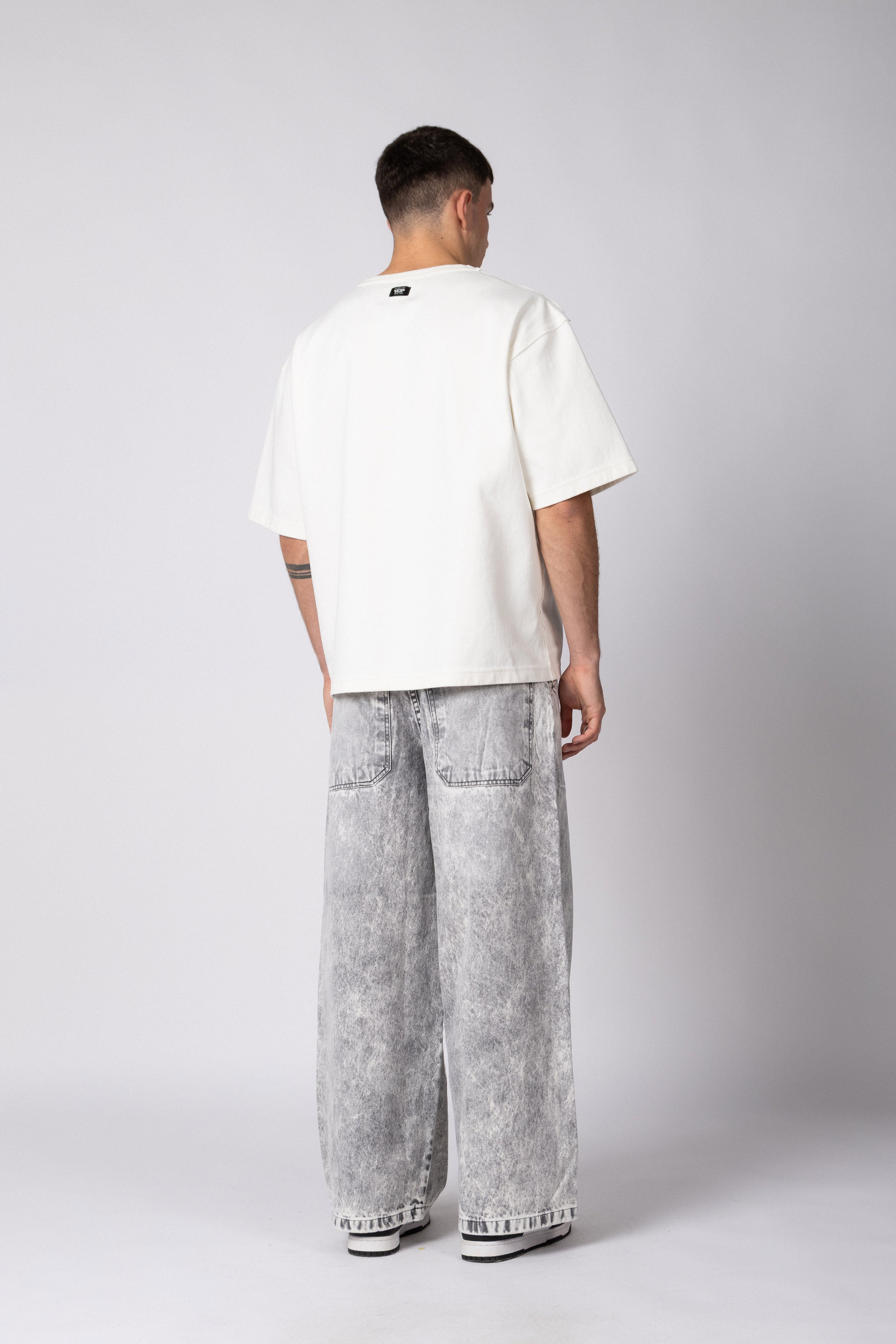 Jean Baggy Tronk Grey