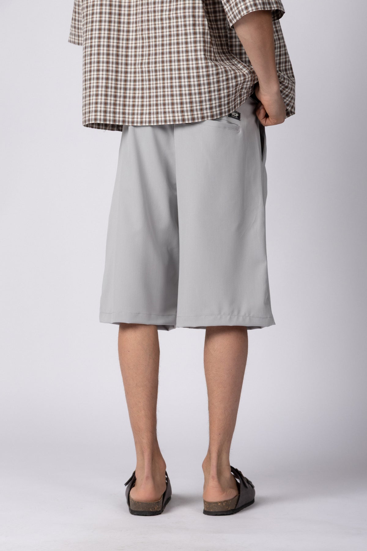 Bermuda Sastrero Baggy Harlow Gris