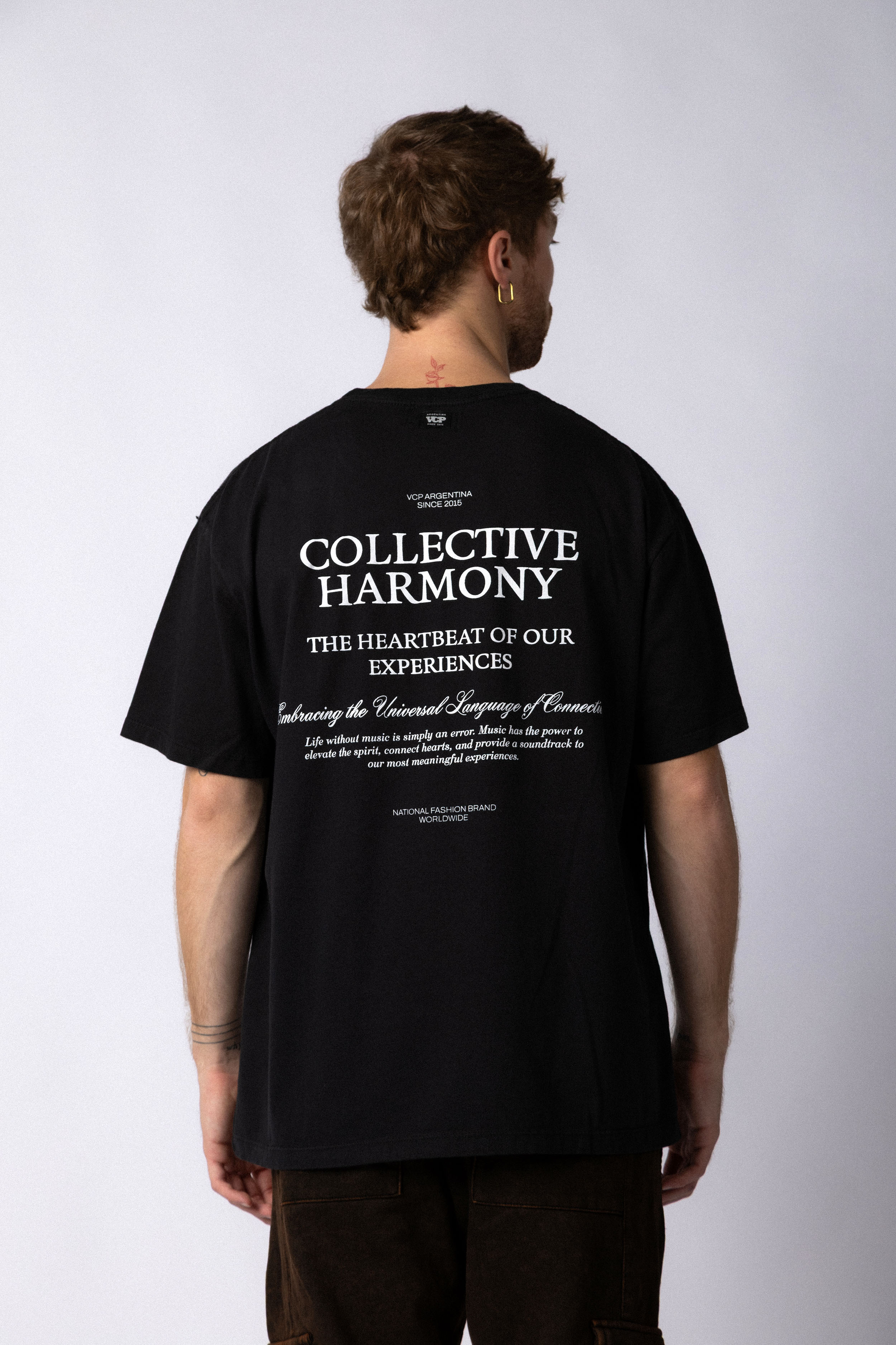 Remera RGL Harmony Negro