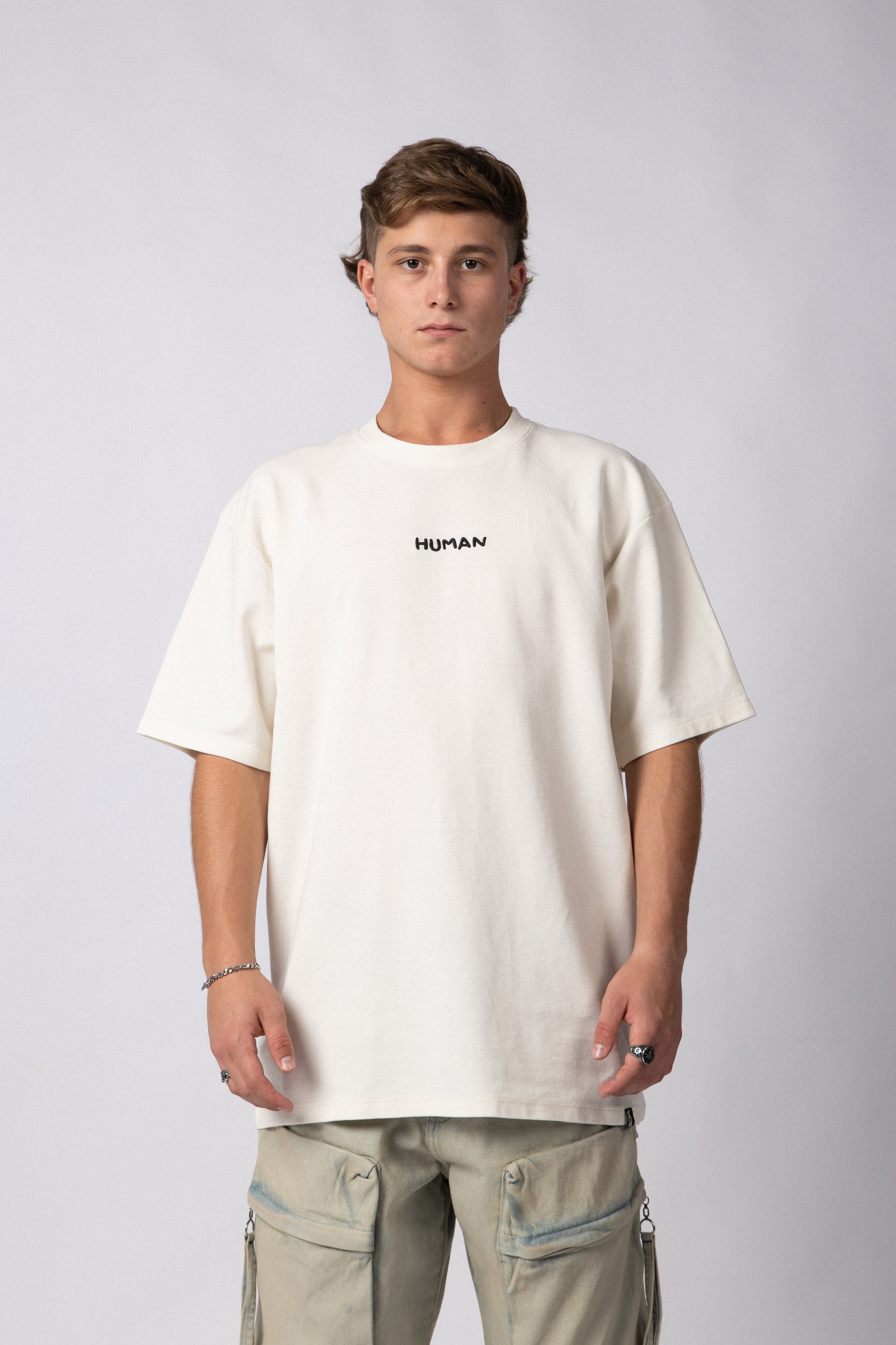 Remera Over Hana Hum Crudo