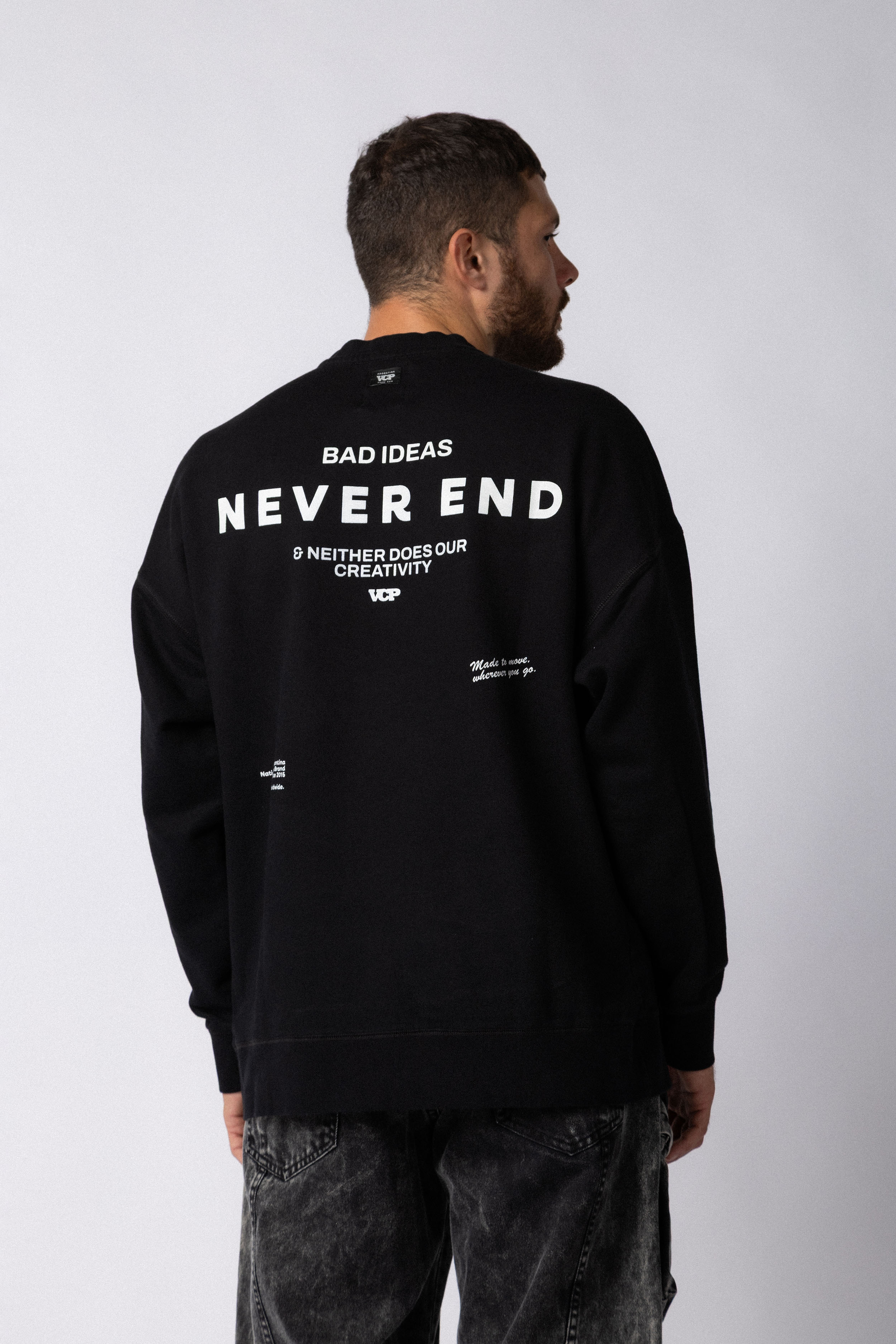 Buzo Over Nova Ideas Negro