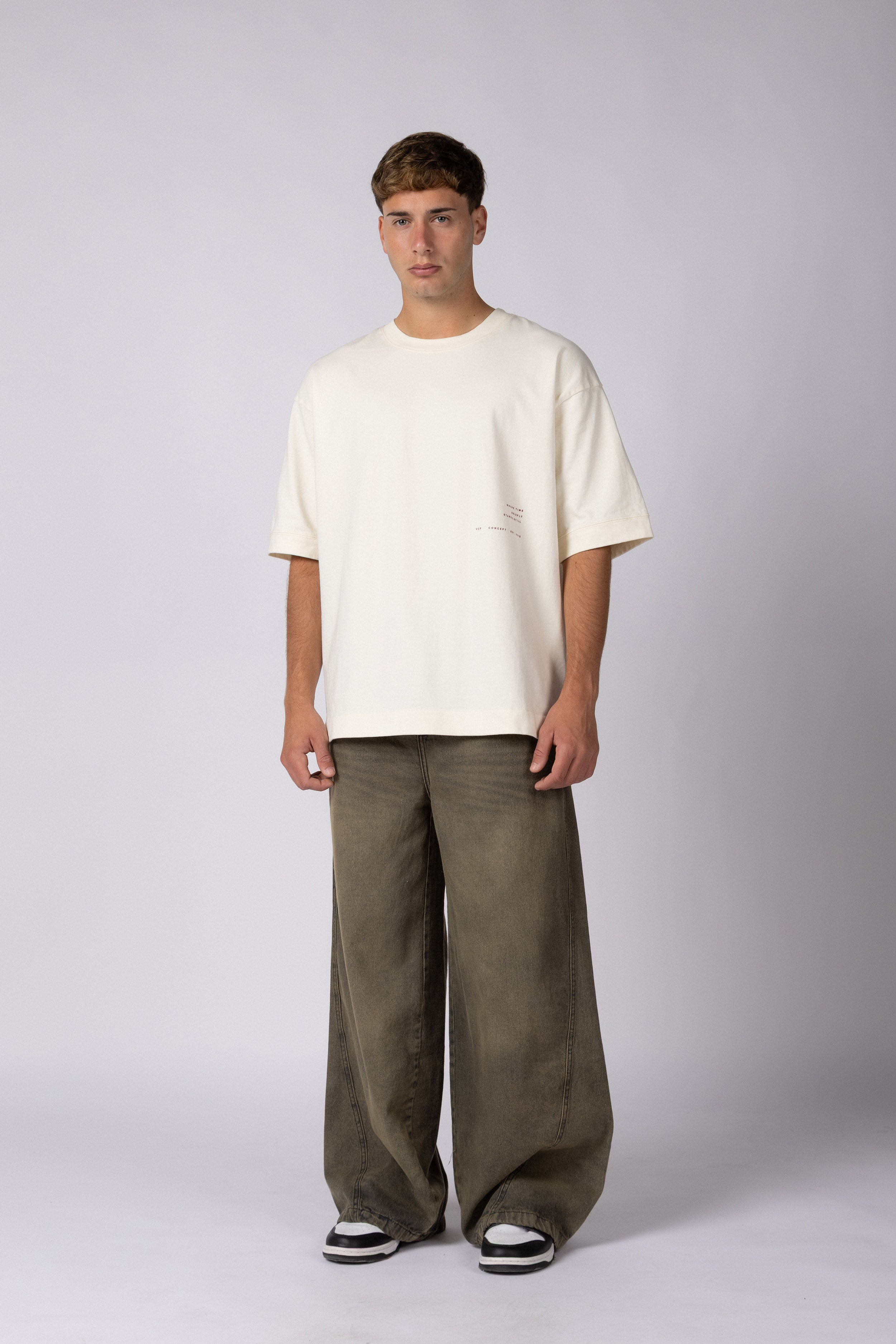Remera HR Interval Crudo