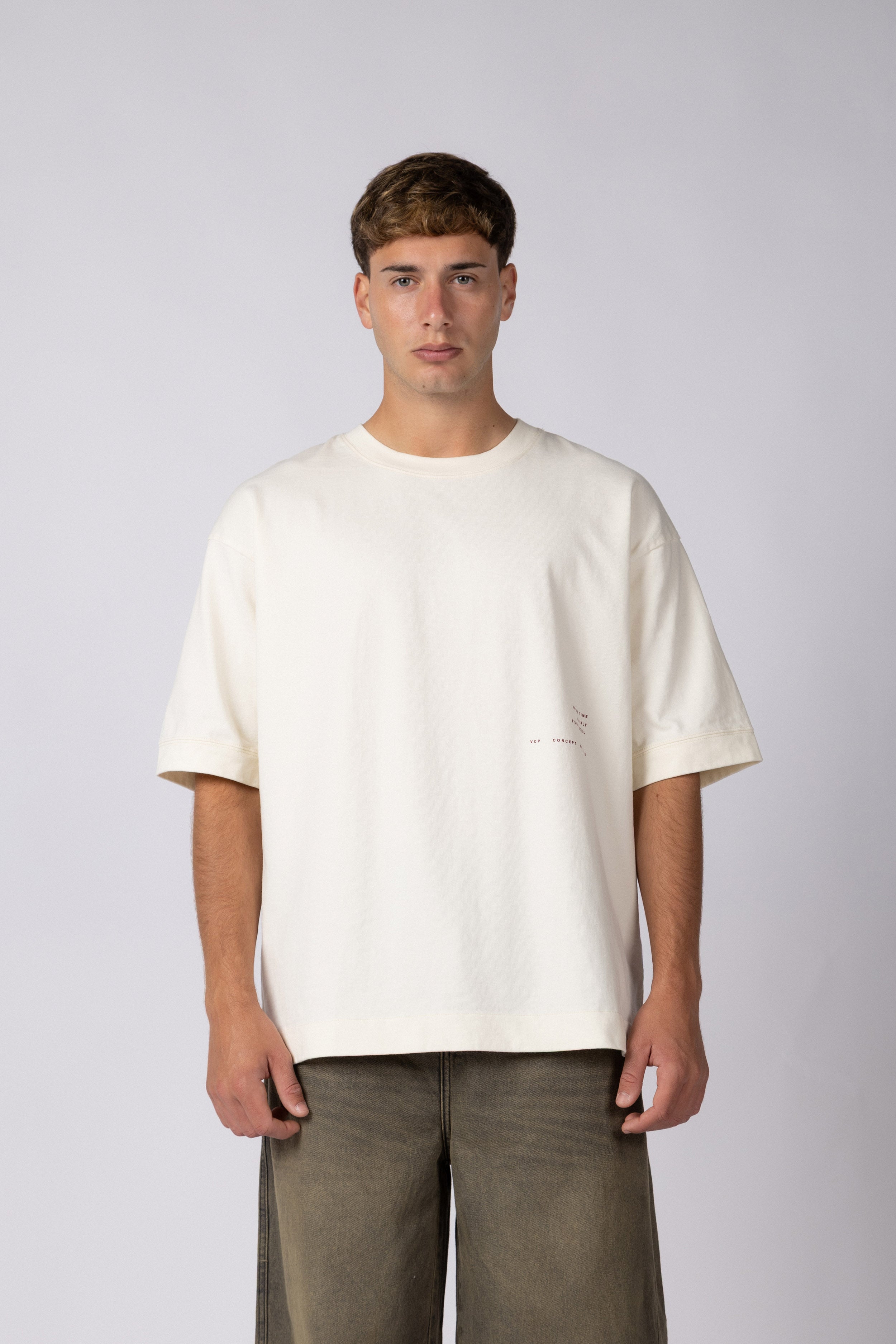 Remera HR Interval Crudo