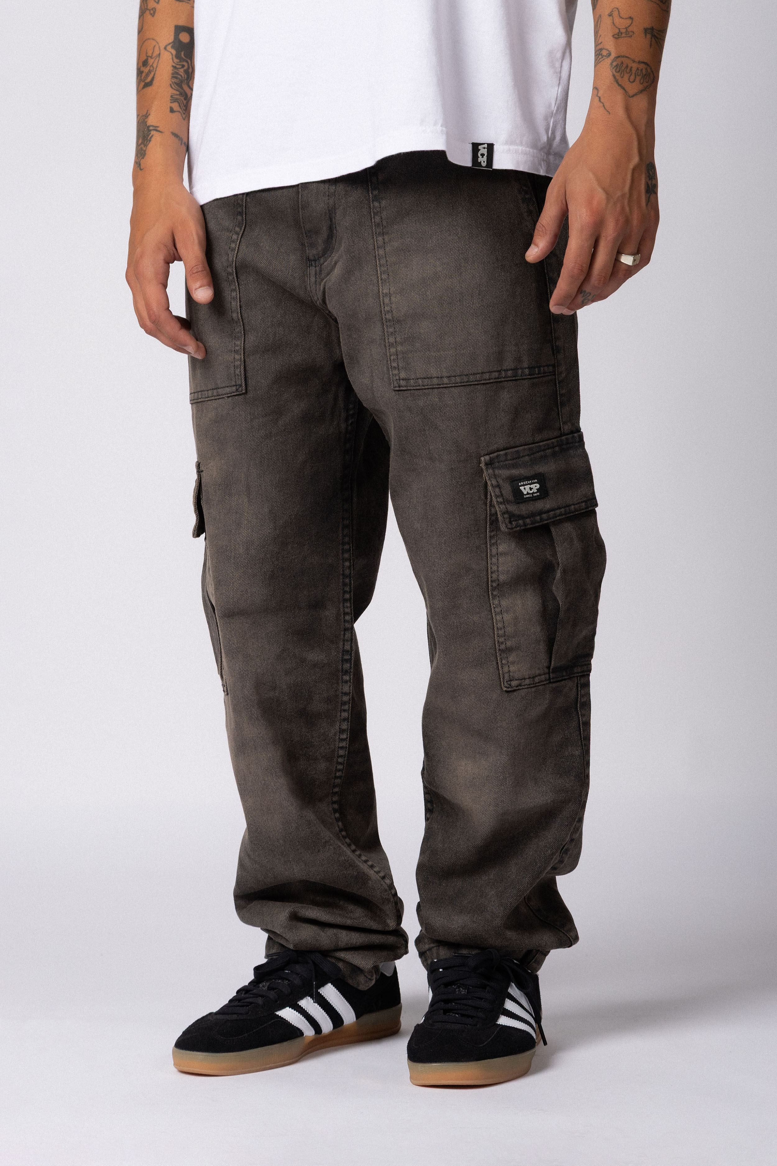 Jean Cargo Volt Oxid Black