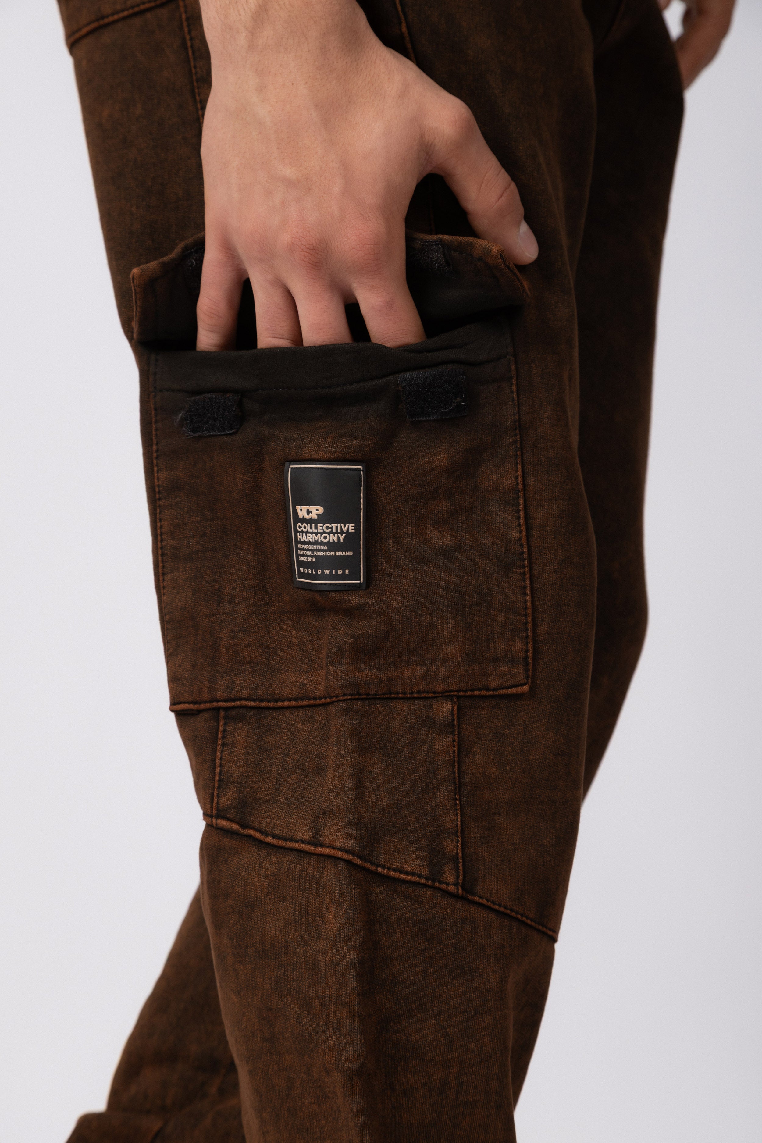 Jogger Cargo Ember Oxido