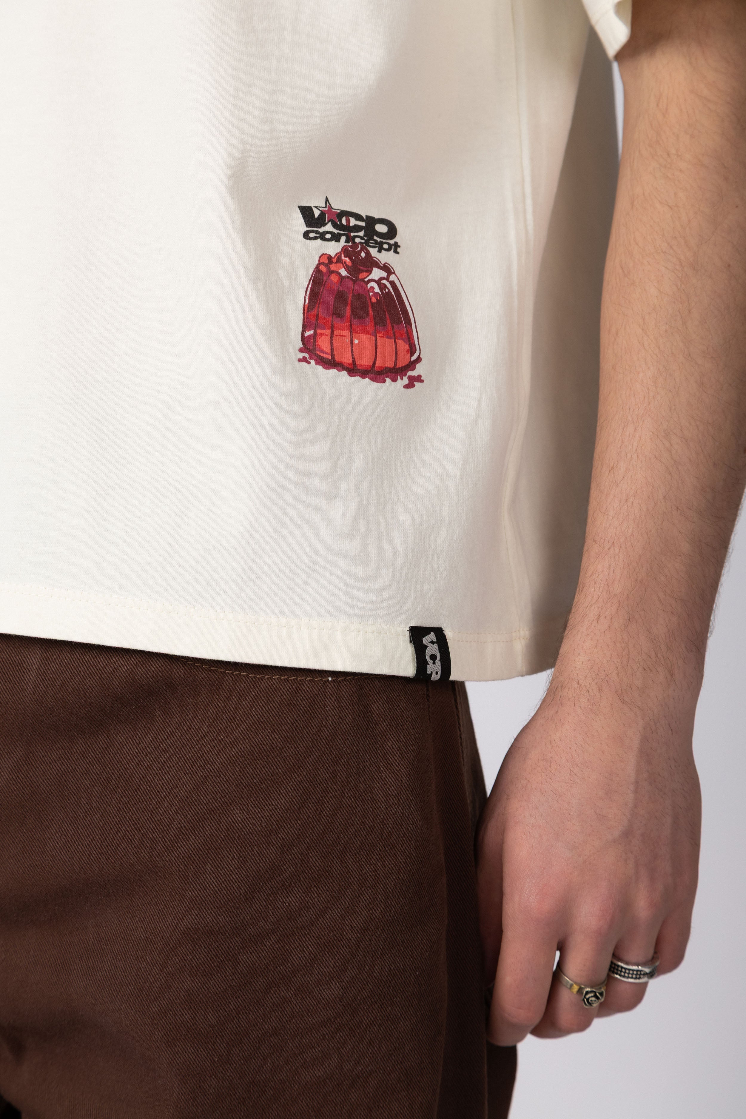 Remera Boxy XN Jelly Crudo