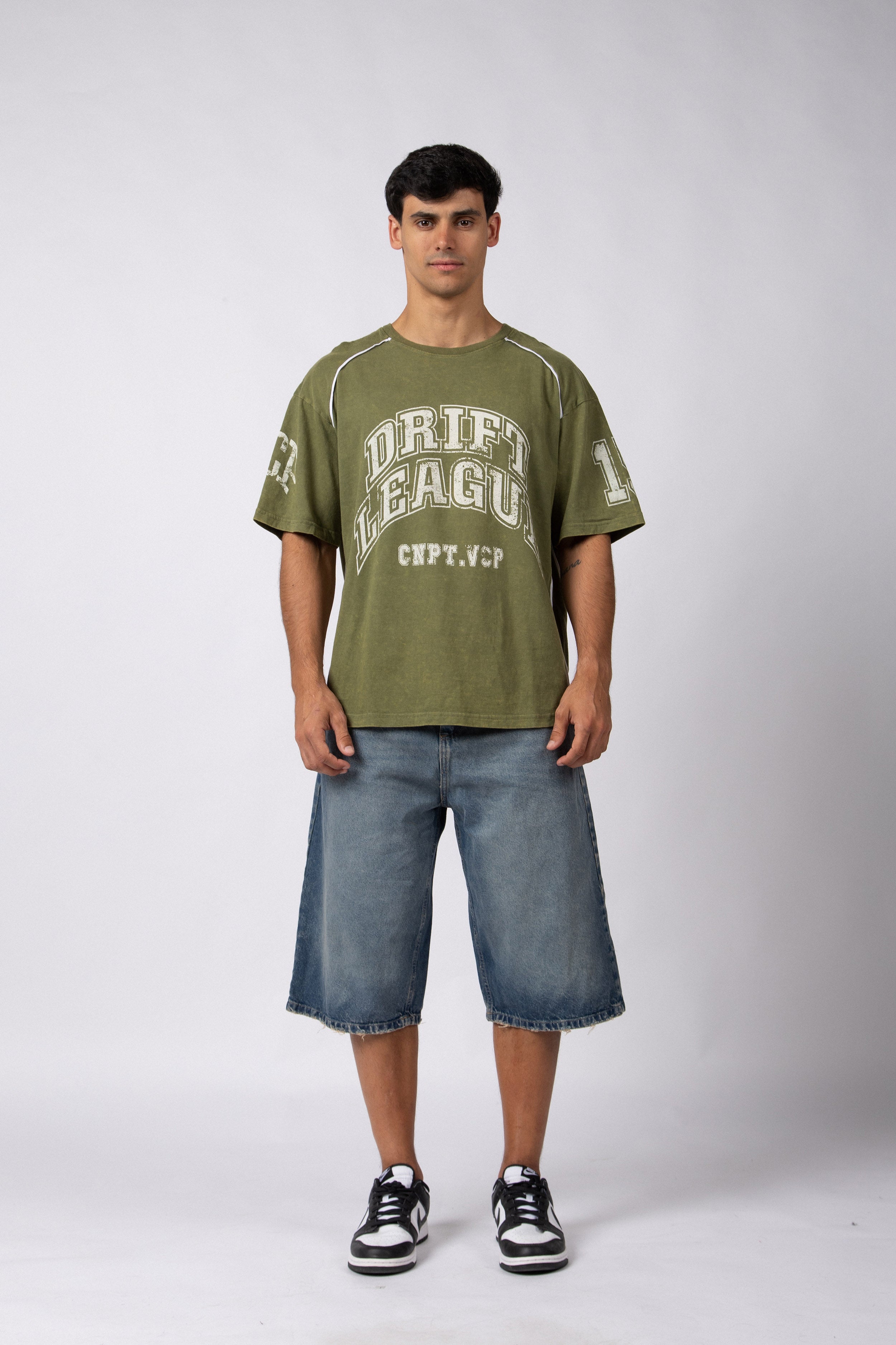 Remera STL League Militar