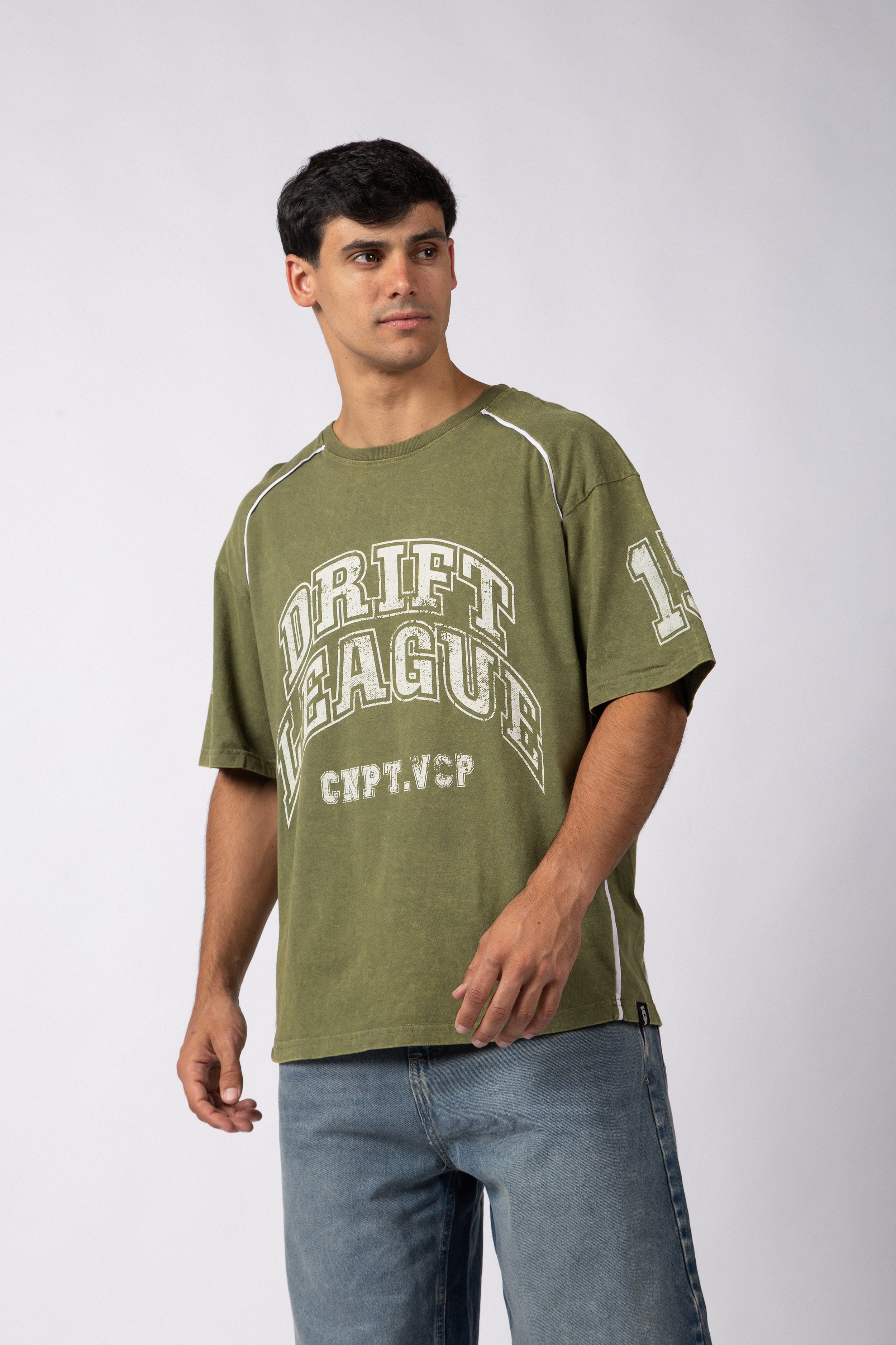 Remera STL League Militar