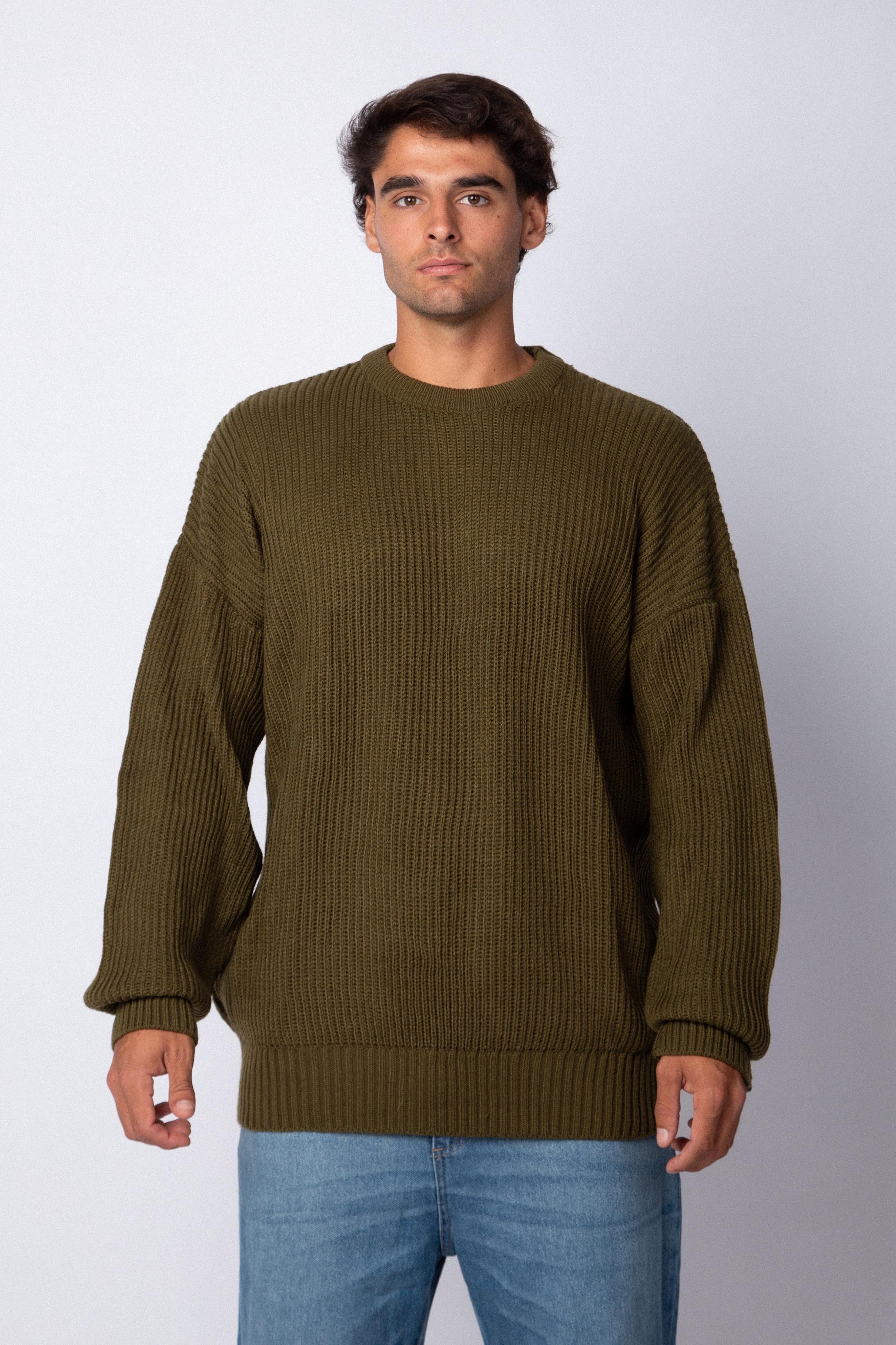 Sweater Over Trekker Militar