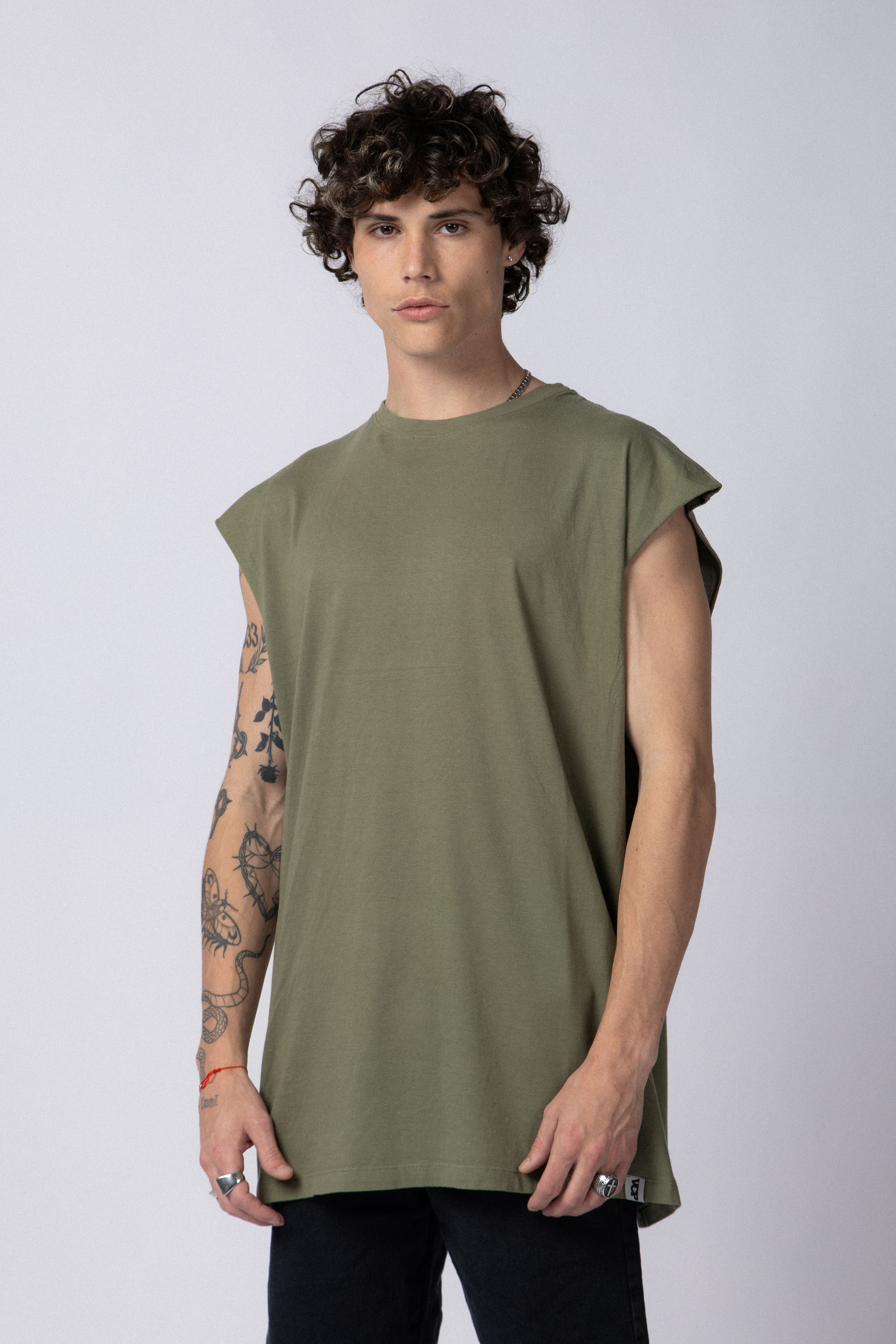 Musculosa Sudadera Blair Militar