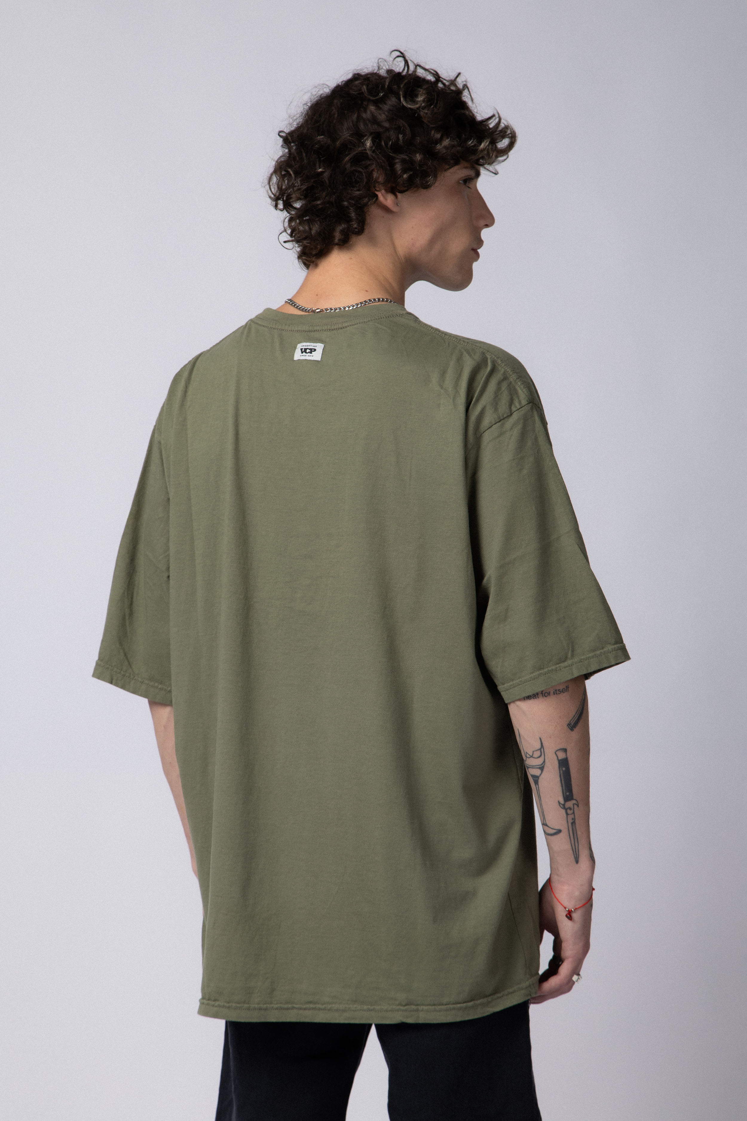 Remera Over Theo Militar