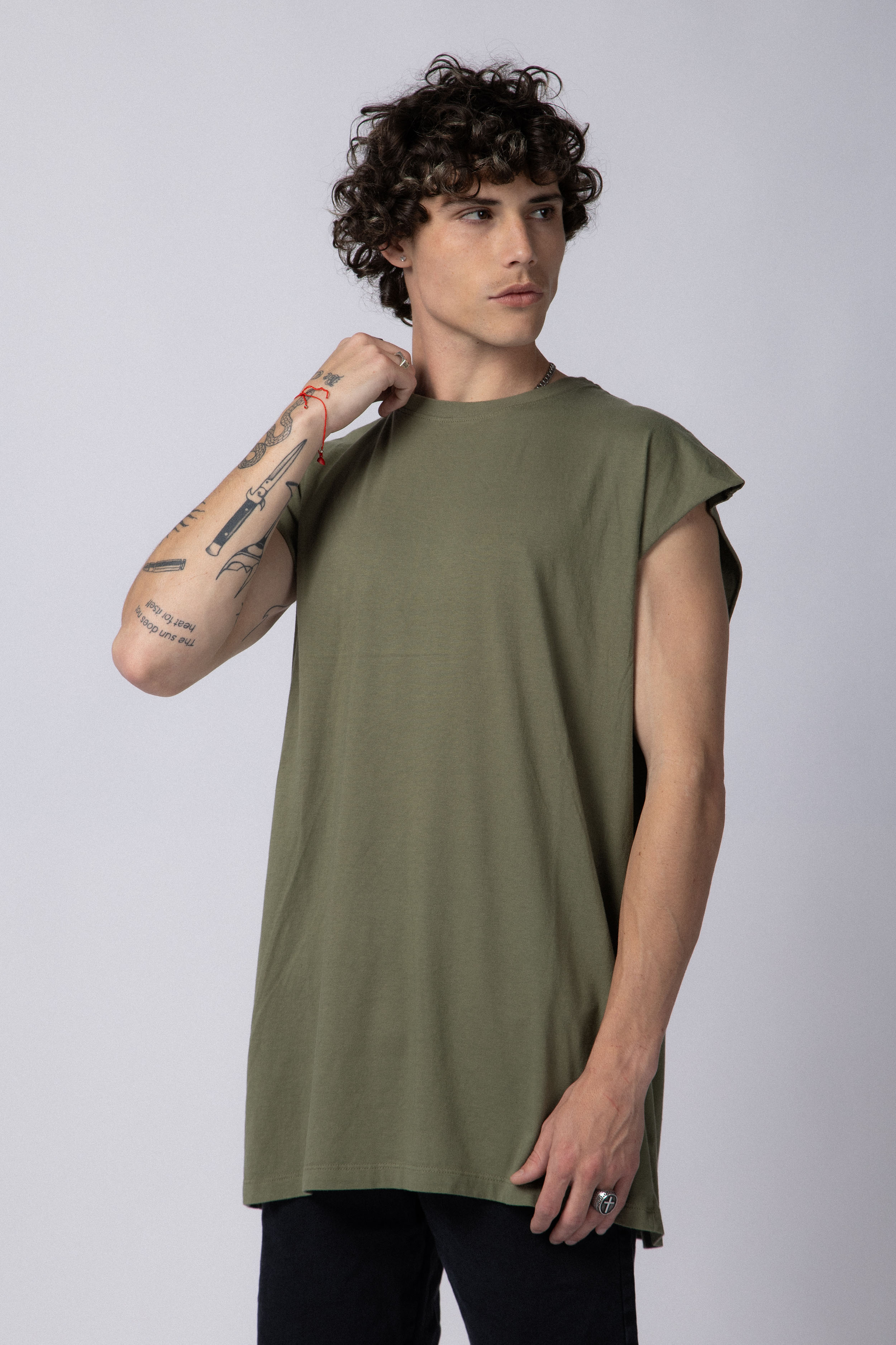 Musculosa Sudadera Blair Militar