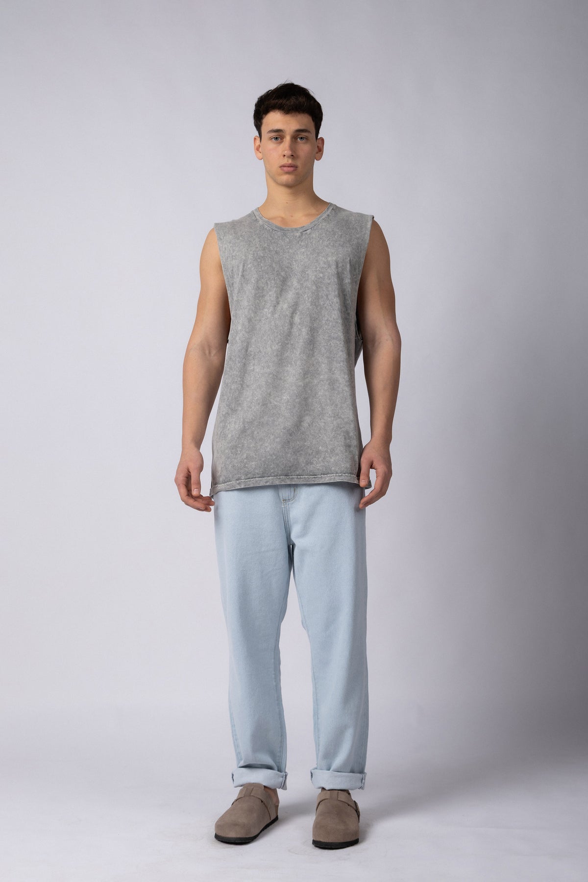 Musculosa Sudadera Vulf Gris