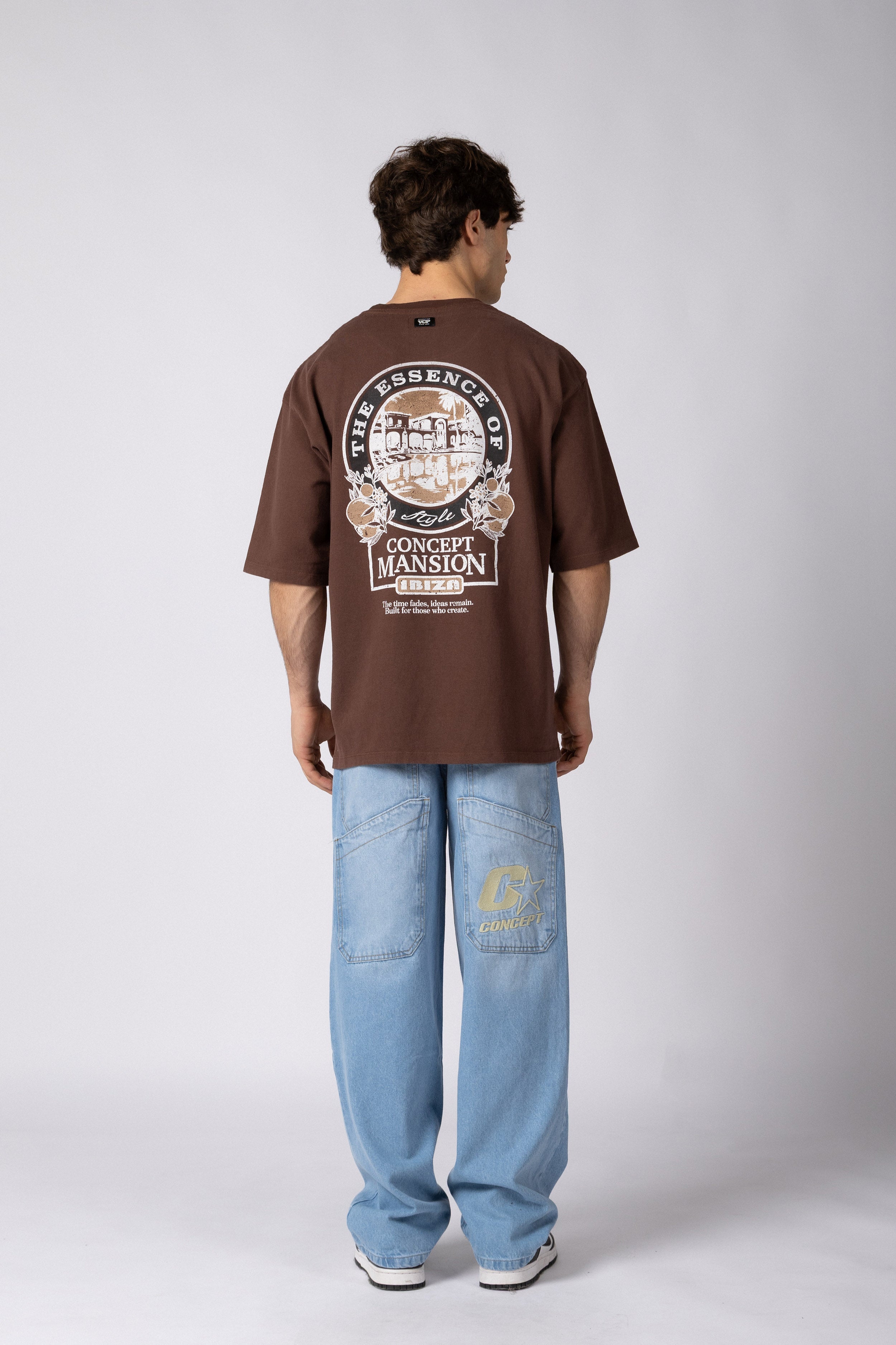 Remera Over Rhy Mansion Choco