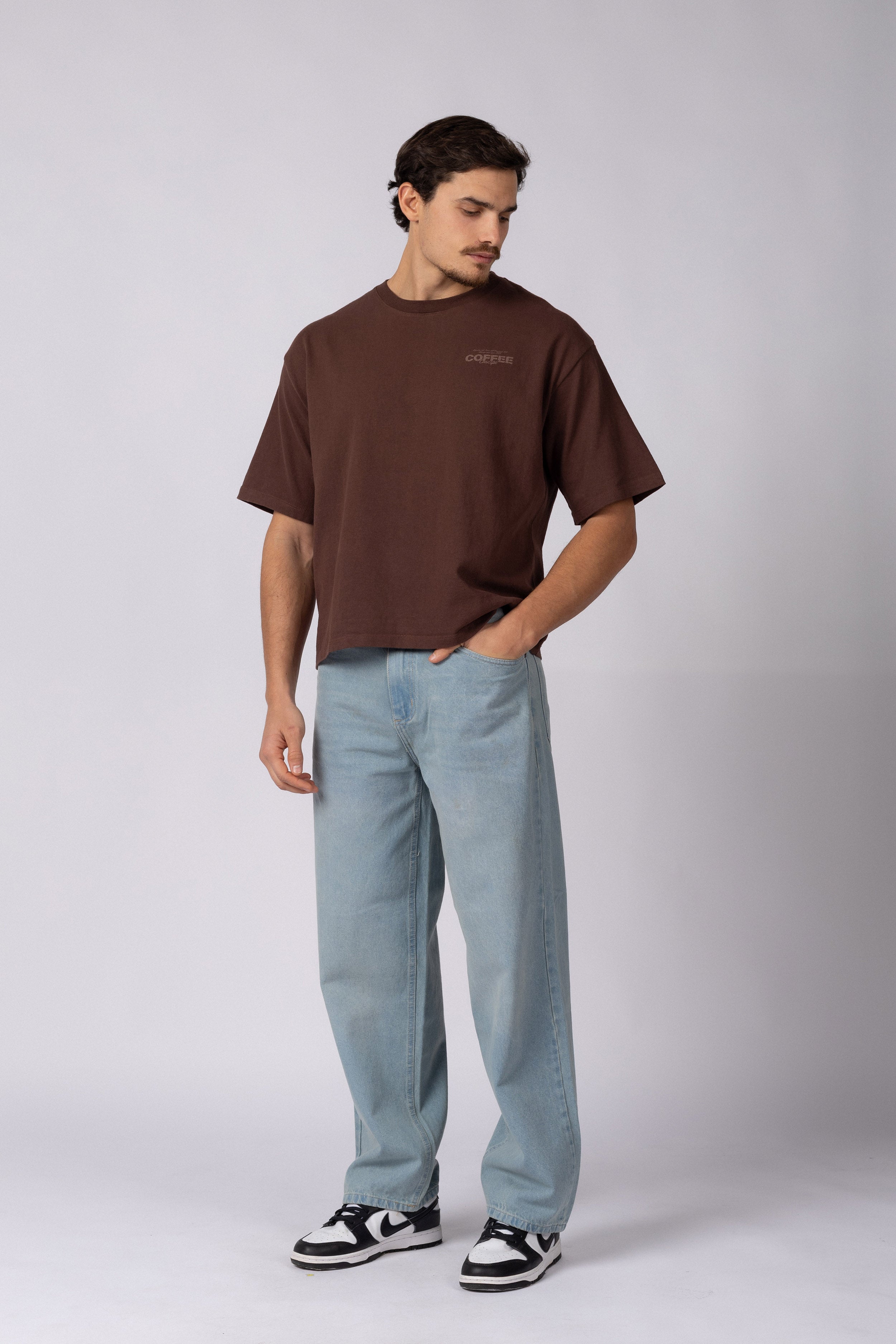 Remera Boxy ZX Mellow Choco