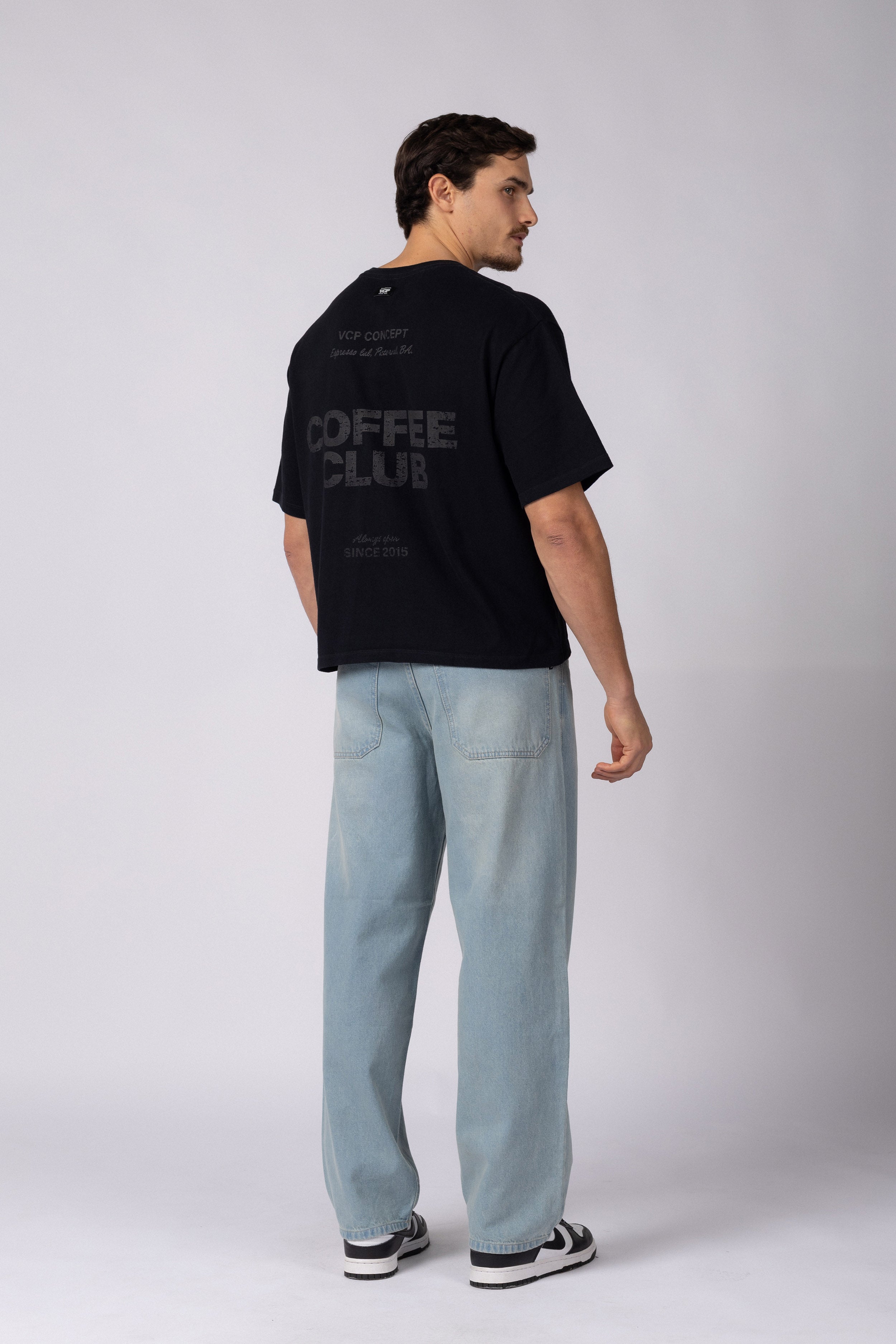 Remera Boxy ZX Mellow Negra