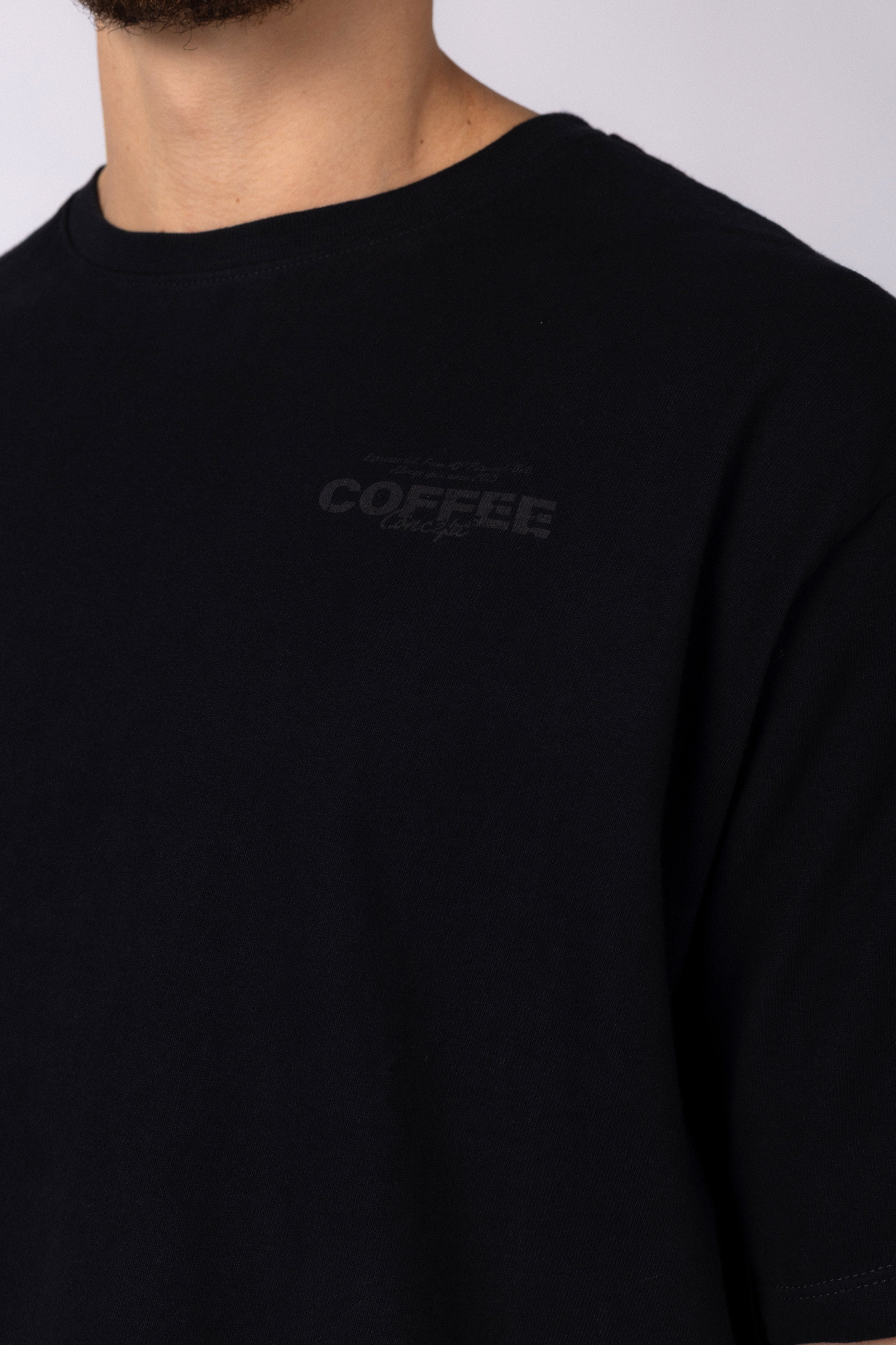 Remera Boxy ZX Mellow Negra