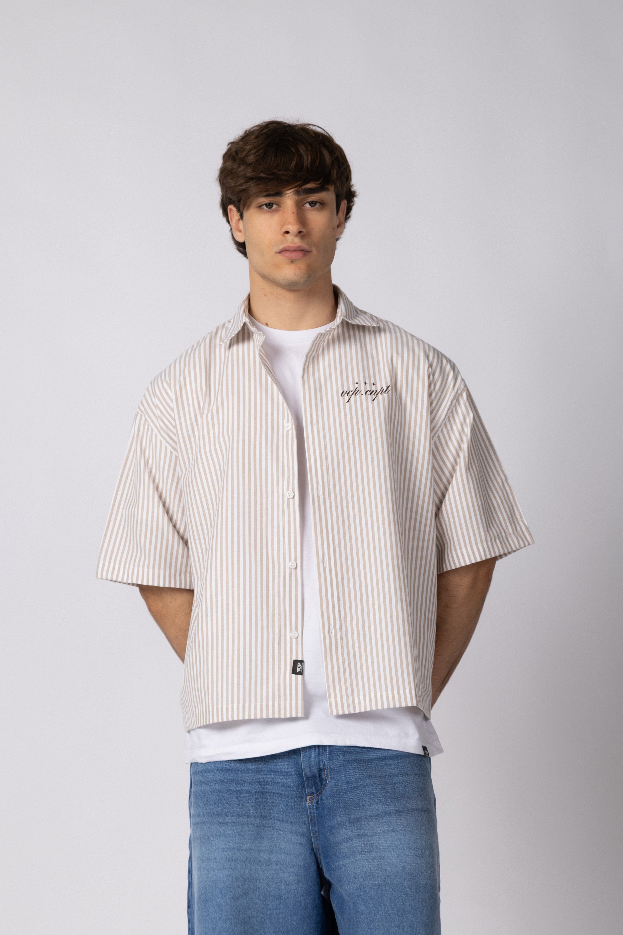 Camisa Manga Corta Jyx Mild Beige
